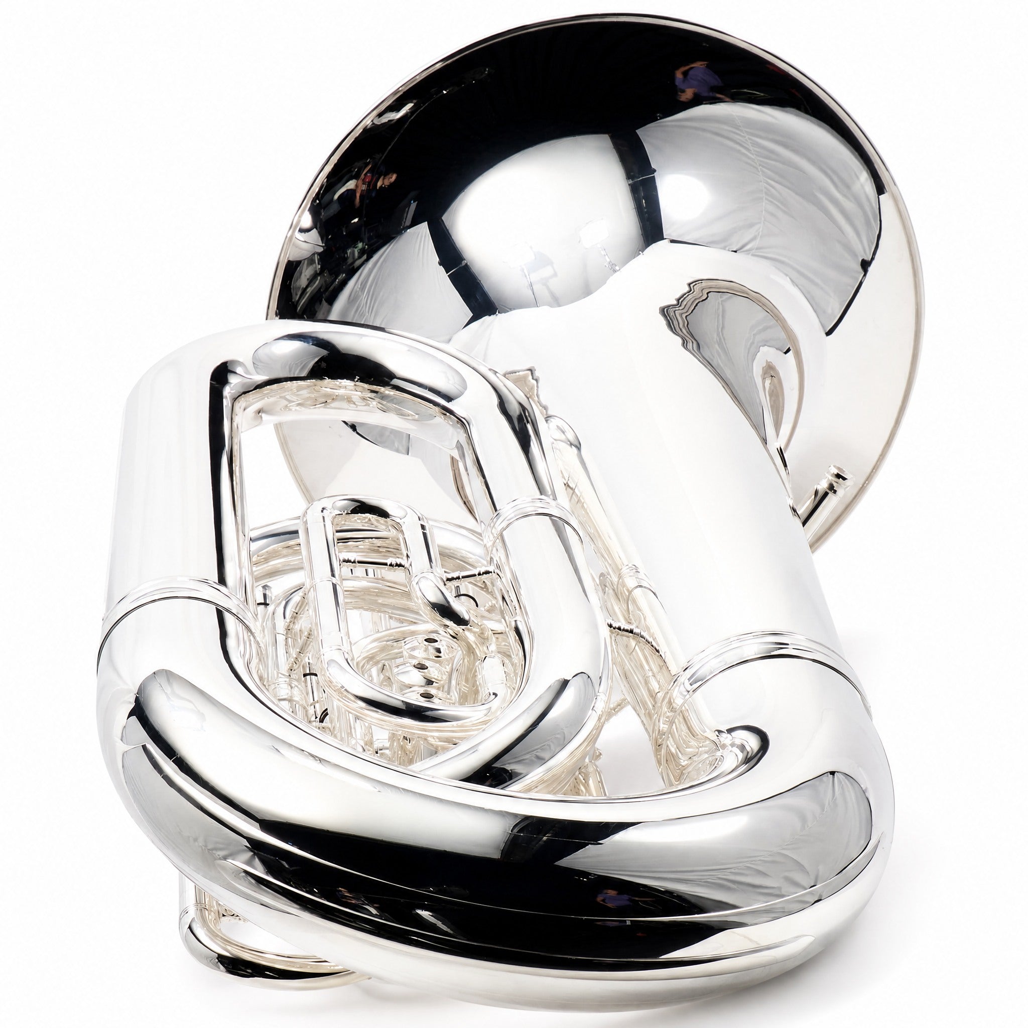 Eastman EBC832S Professional 4/4 CC Tuba in Silver Plate