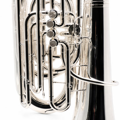 Eastman EBC832S Professional 4/4 CC Tuba in Silver Plate