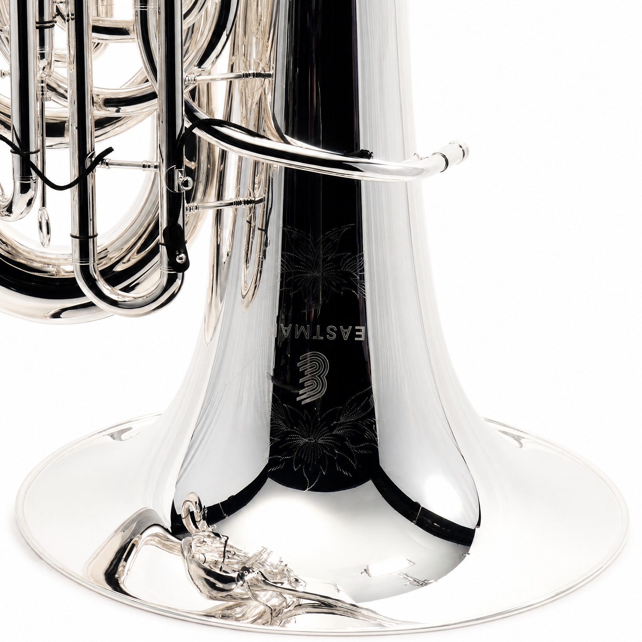 Eastman EBC832S Professional 4/4 CC Tuba in Silver Plate