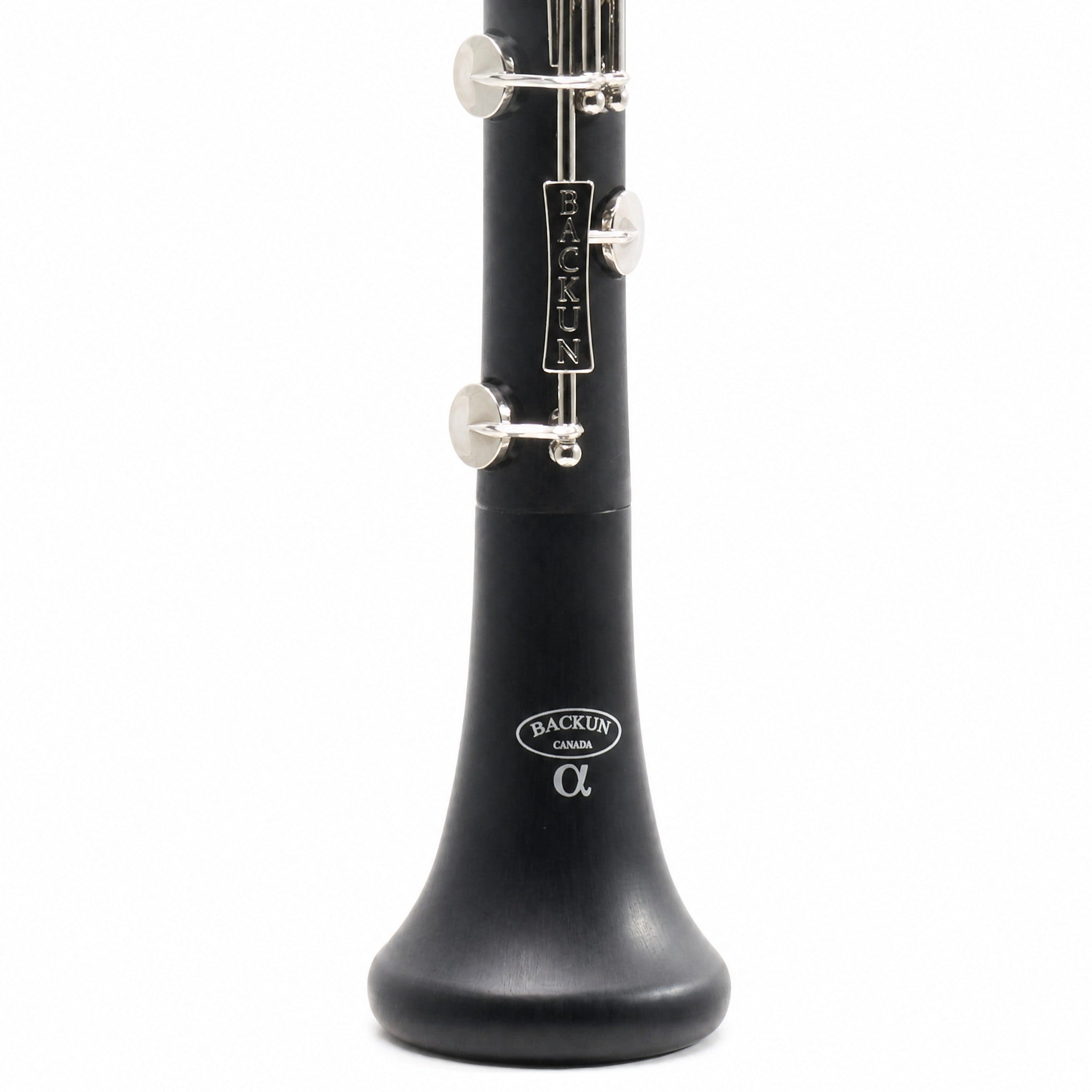 Backun BCLBALPHA-NK 'Alpha' Student Bb Clarinet with Nickel-Plated Keys