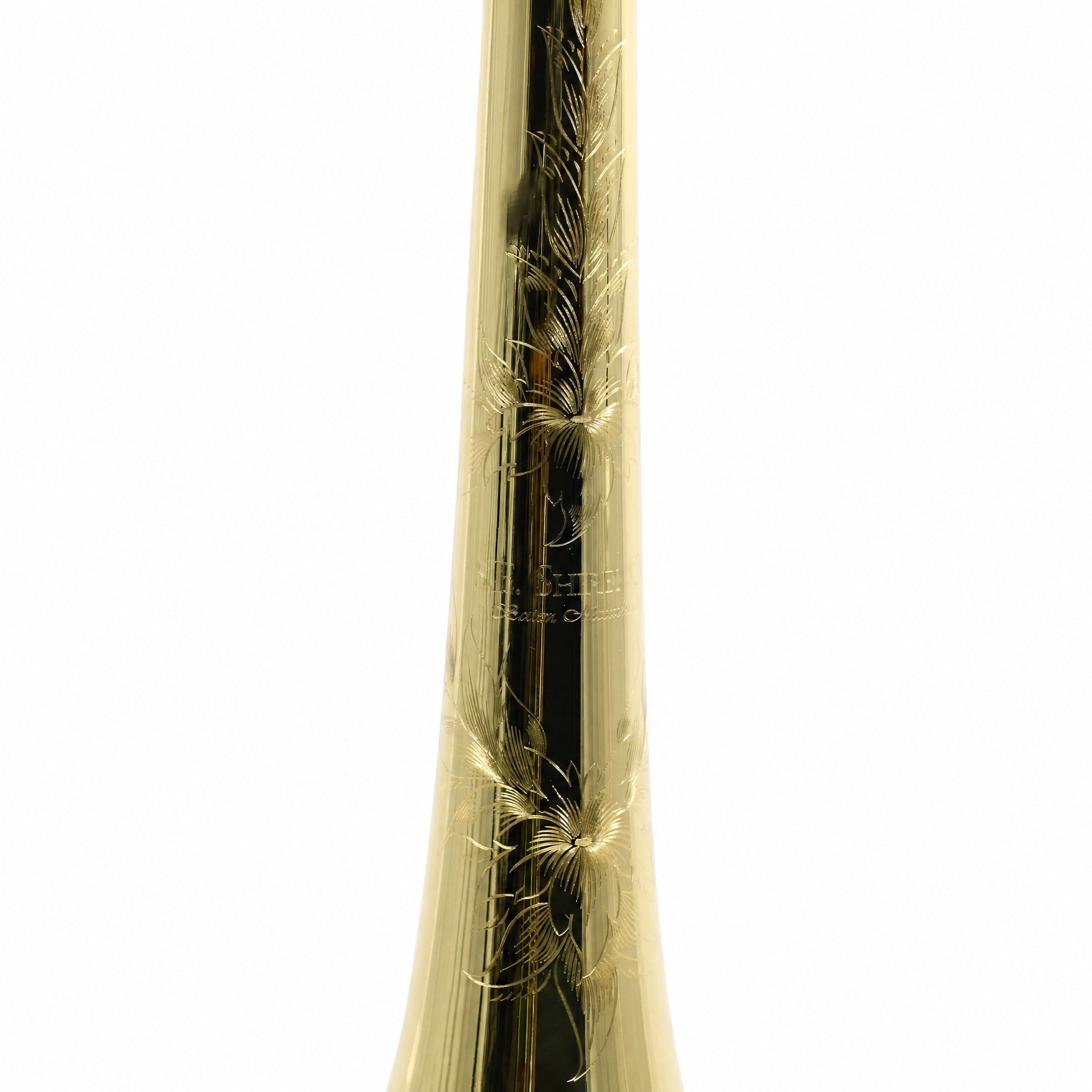 S.E. Shires 7YLW8 Custom Professional Tenor Trombone Bell in Yellow Brass