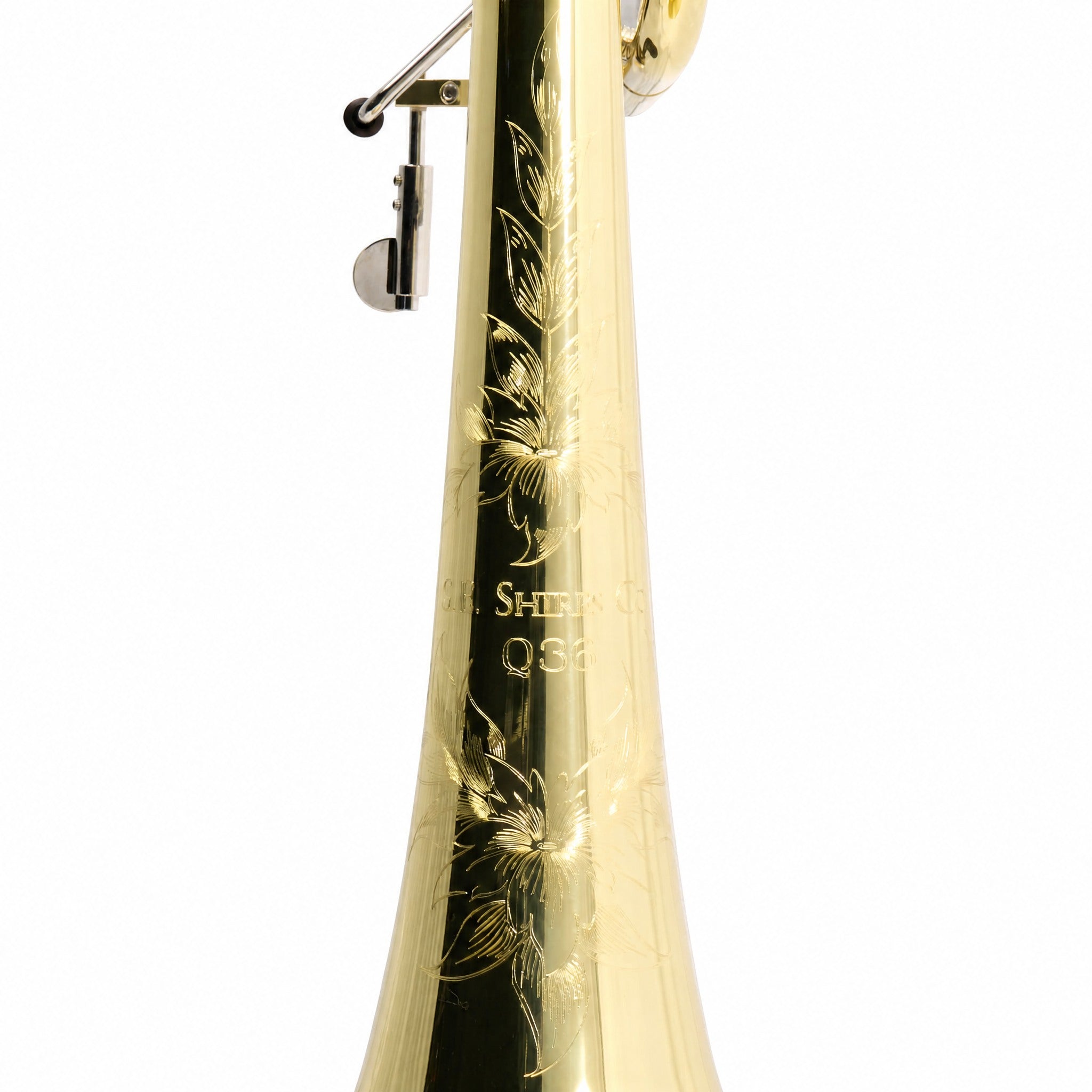 S.E. Shires Q36YA Q-Series Bass Trombone with Dual Axial Flow Valves SN Q23758