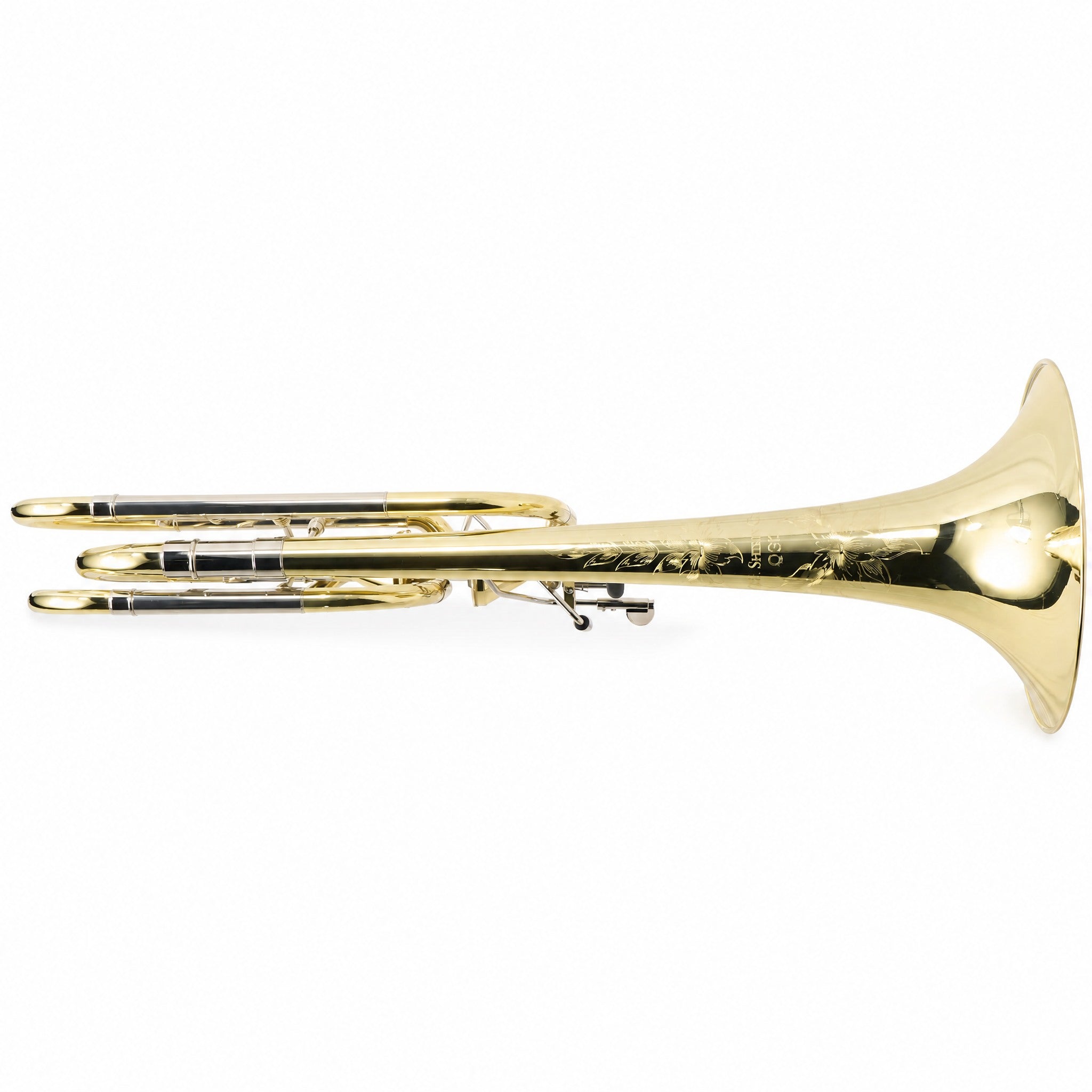 S.E. Shires Q36YA Q-Series Bass Trombone with Dual Axial Flow Valves SN Q23758