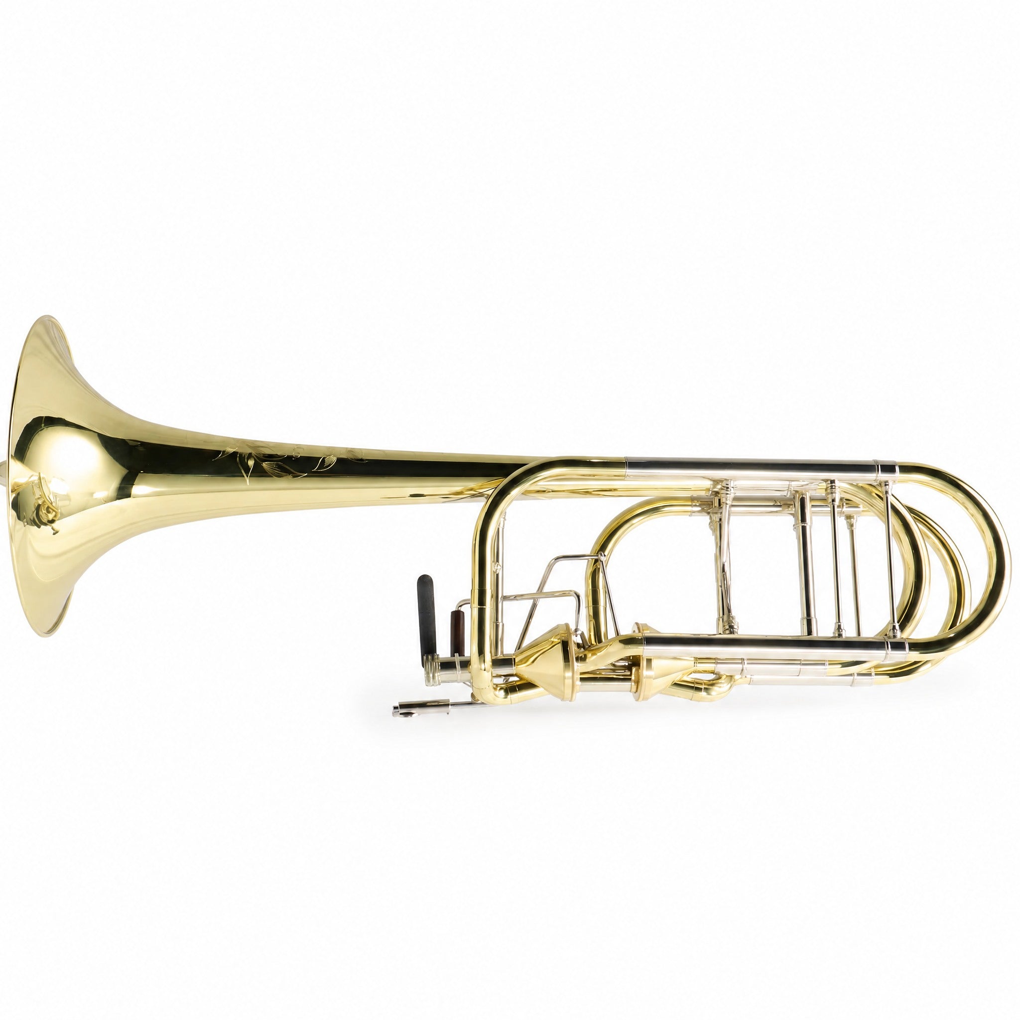 S.E. Shires Q36YA Q-Series Bass Trombone with Dual Axial Flow Valves SN Q23758