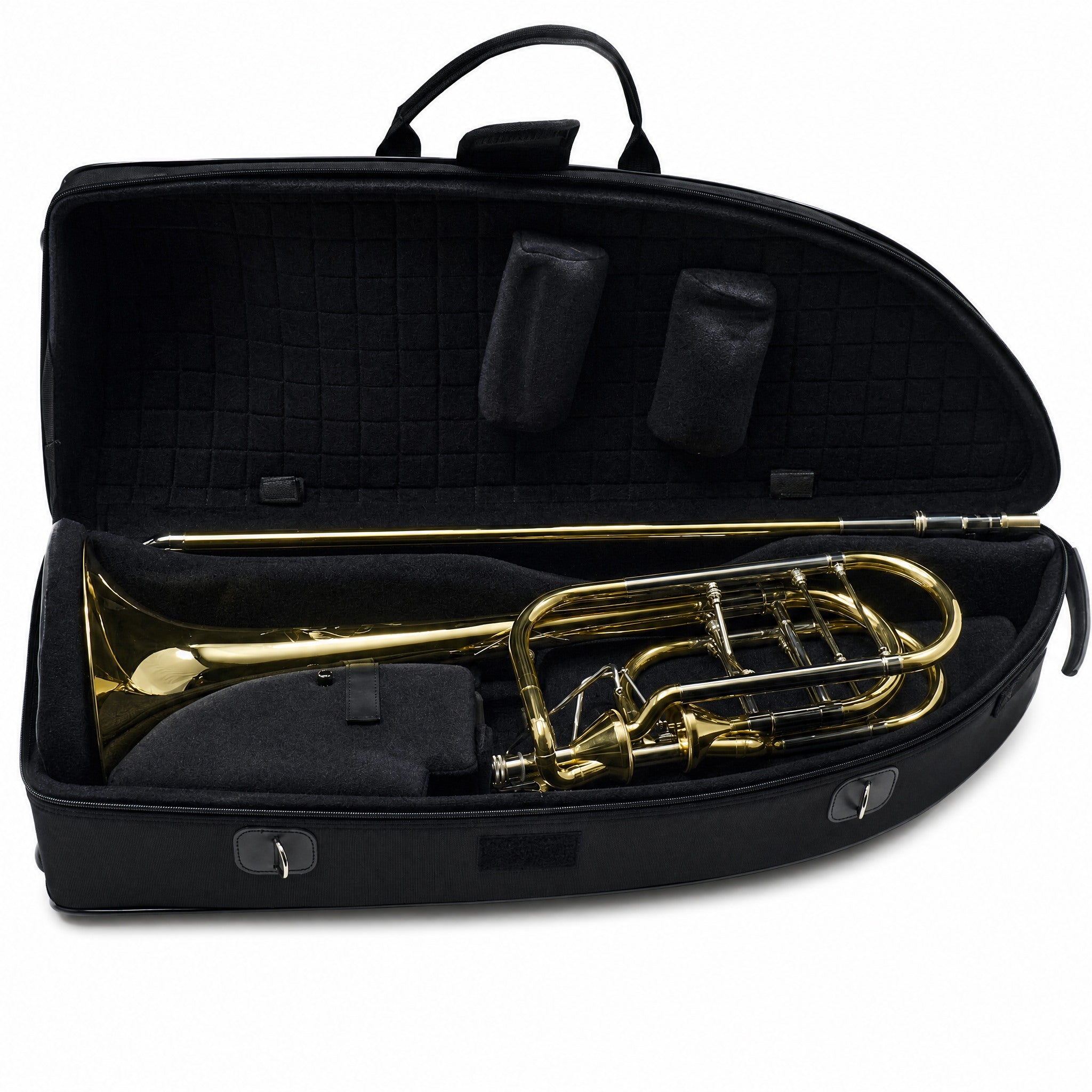 S.E. Shires Q36YA Q-Series Bass Trombone with Dual Axial Flow Valves SN Q23758