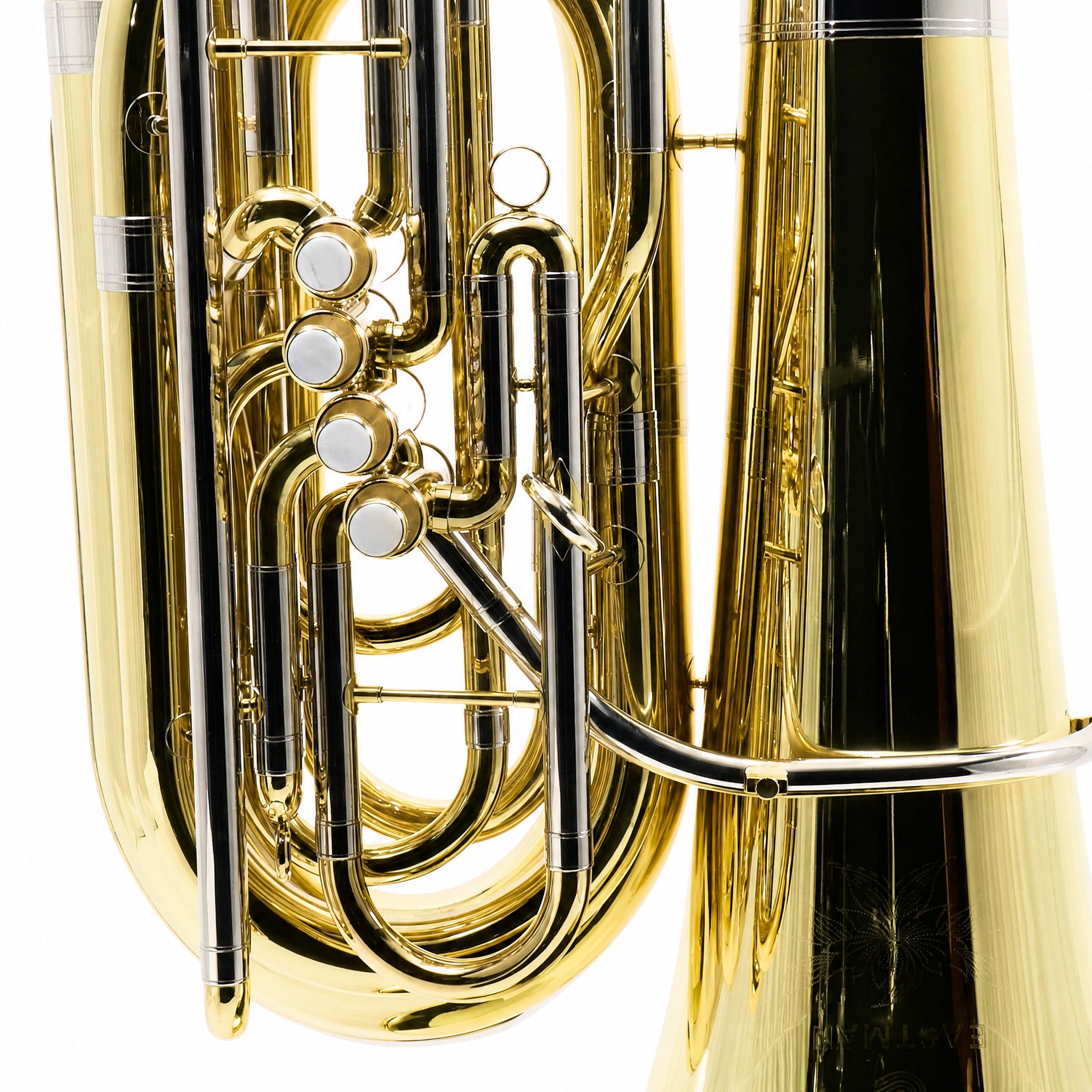 Eastman EBB534 Professional BBb 4/4 Tuba in Clear Lacquer