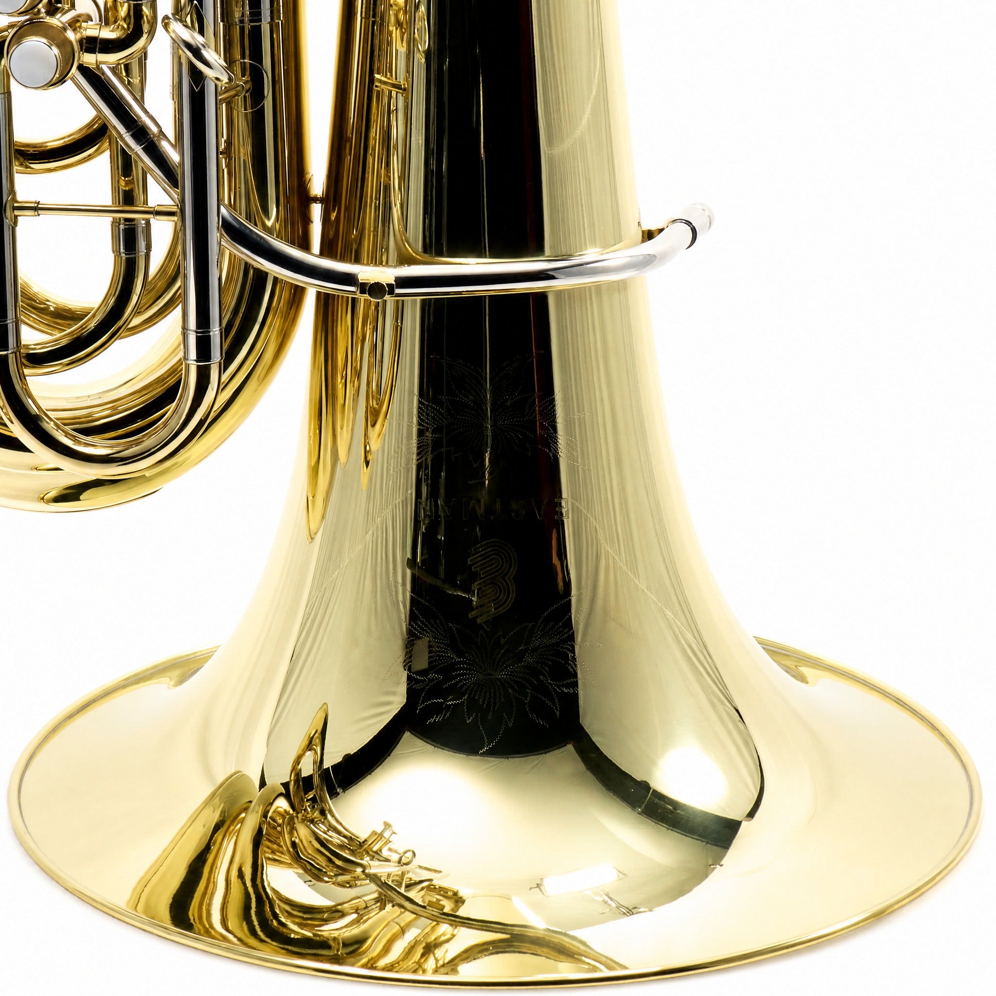 Eastman EBB534 Professional BBb 4/4 Tuba in Clear Lacquer