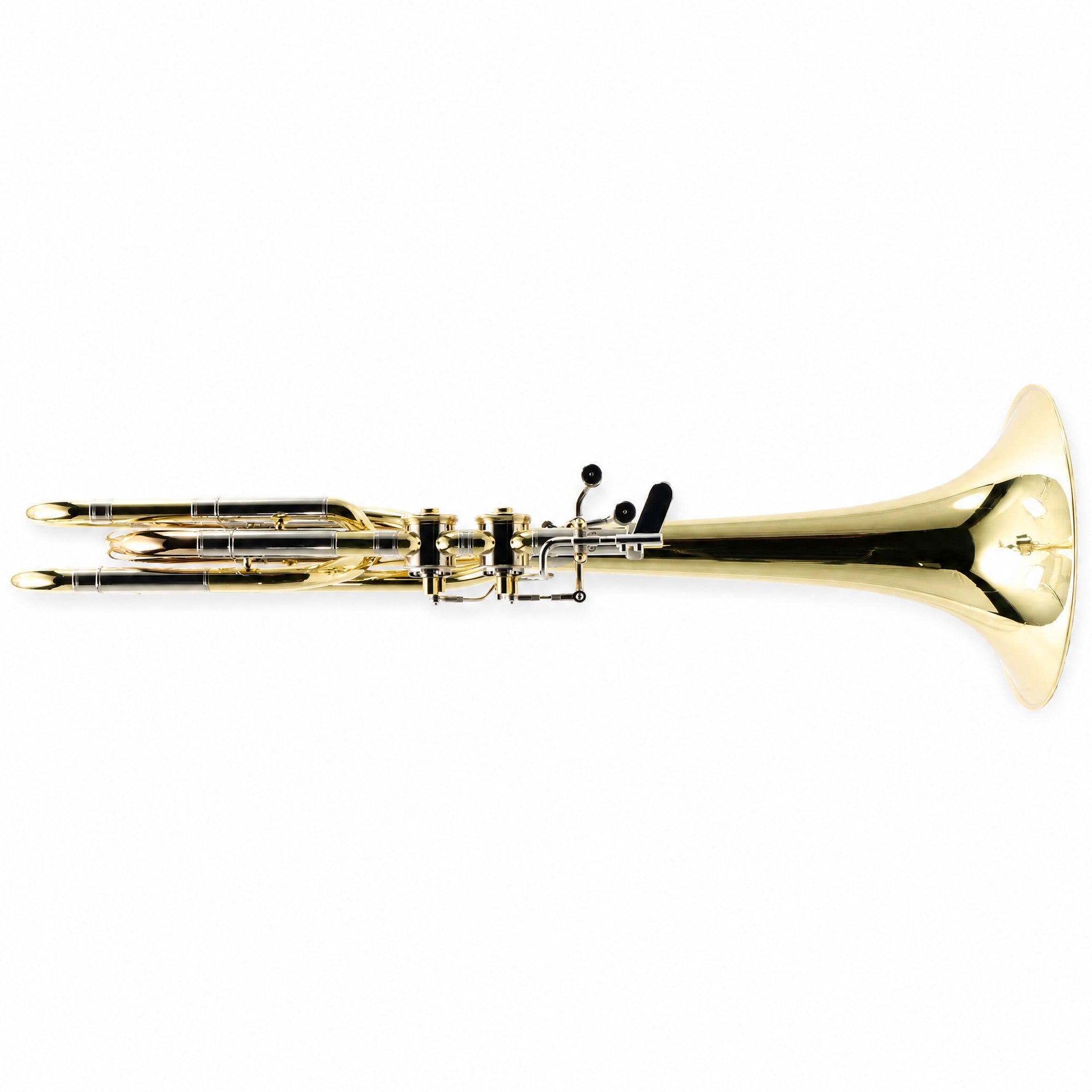 Yamaha YBL-835 'Xeno' Professional Bass Trombone in Clear Lacquer SN 923763