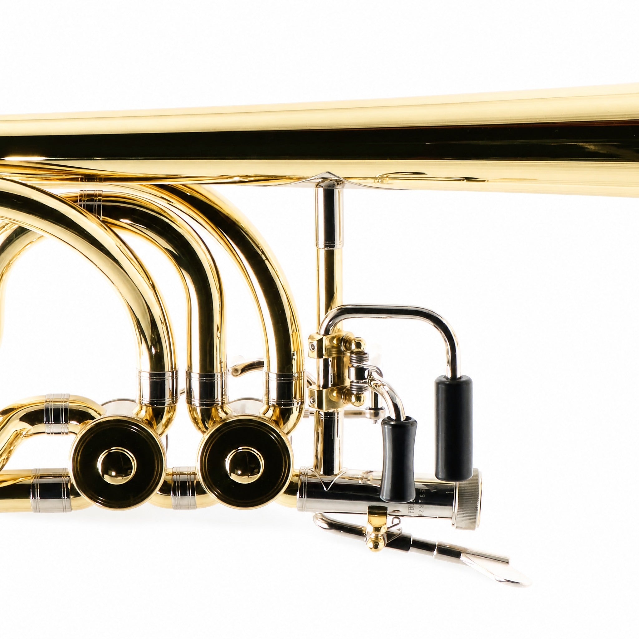 Yamaha YBL-835 'Xeno' Professional Bass Trombone in Clear Lacquer SN 923763