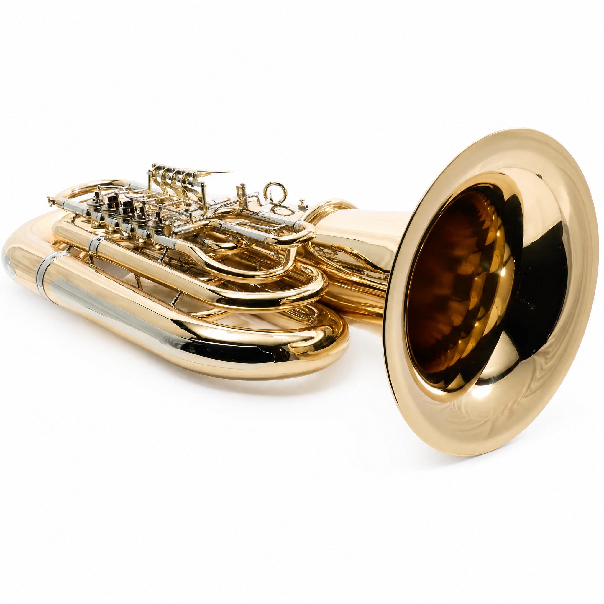 Eastman EBB825VG Professional 5/4 BBb Tuba in Lacquered Gold Brass
