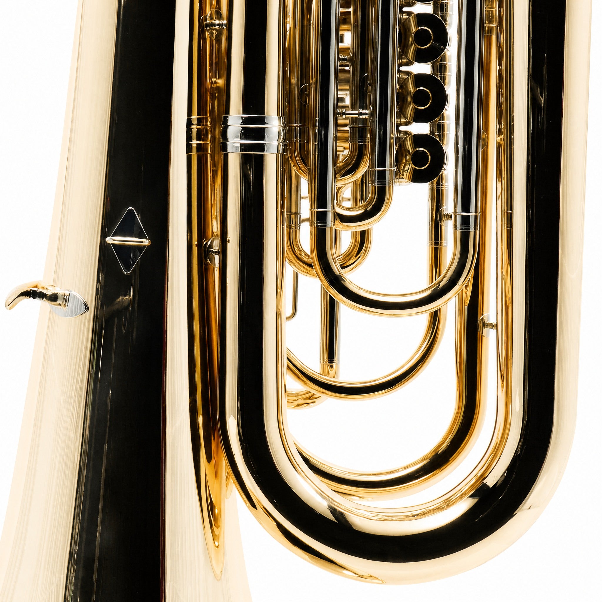 Eastman EBB825VG Professional 5/4 BBb Tuba in Lacquered Gold Brass