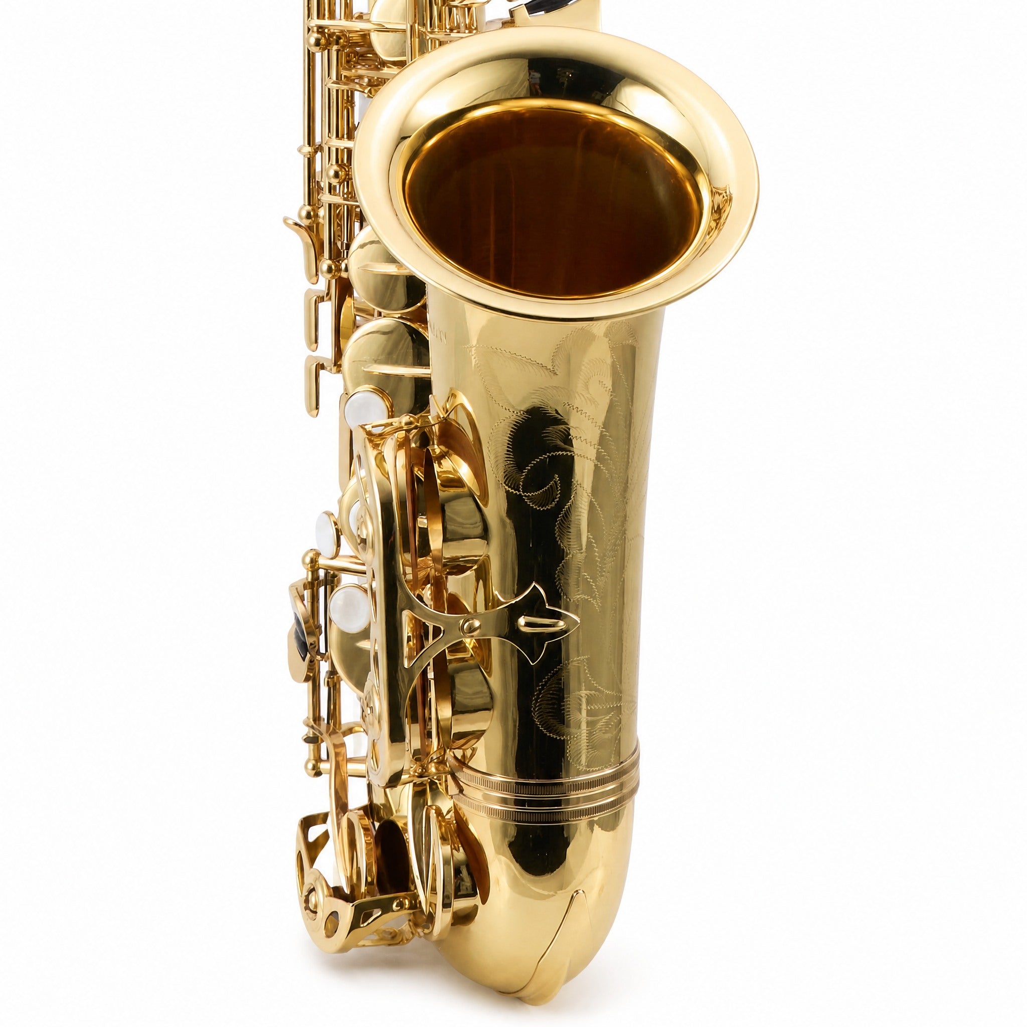 Eastman EAS451 Intermediate Eb Alto Saxophone in Gold Lacquer SN A2303624