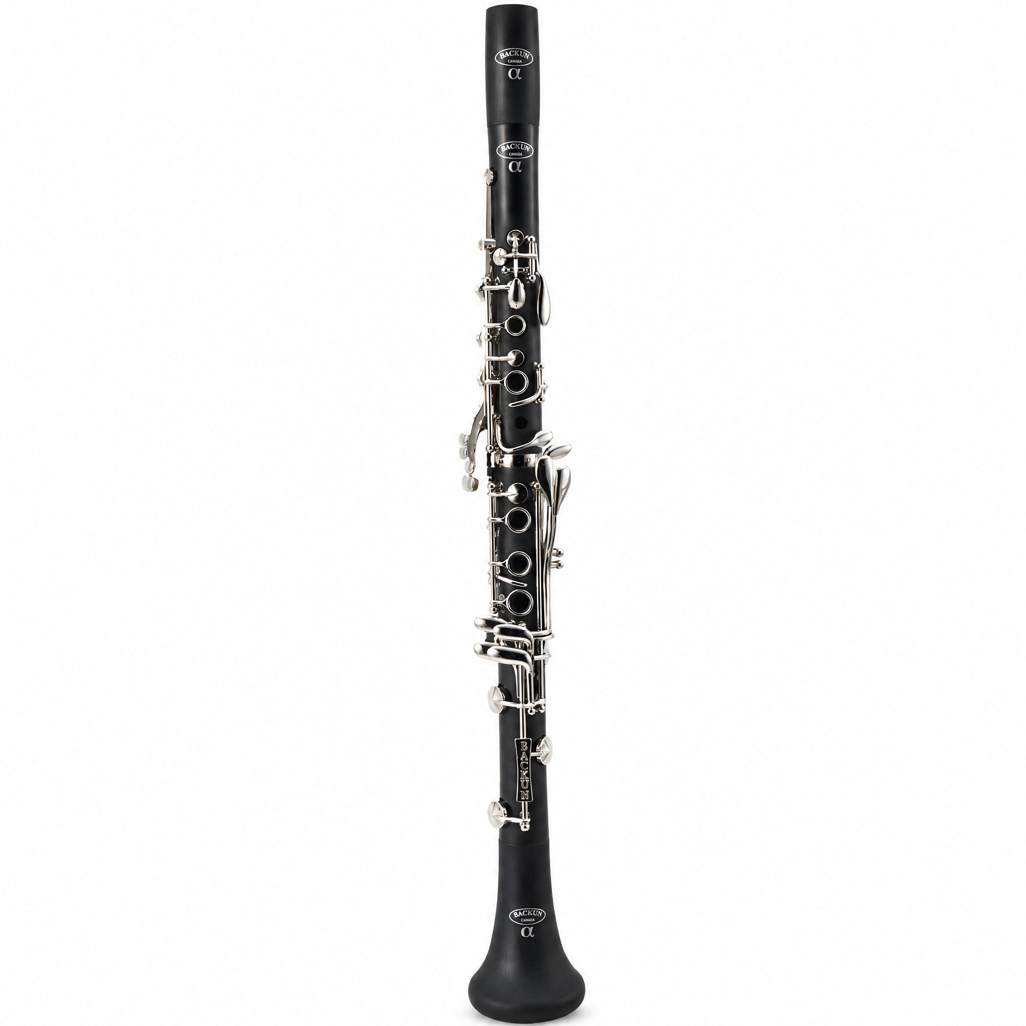 Backun BCLBALPHA-NK 'Alpha' Student Bb Clarinet with Nickel-Plated Keys
