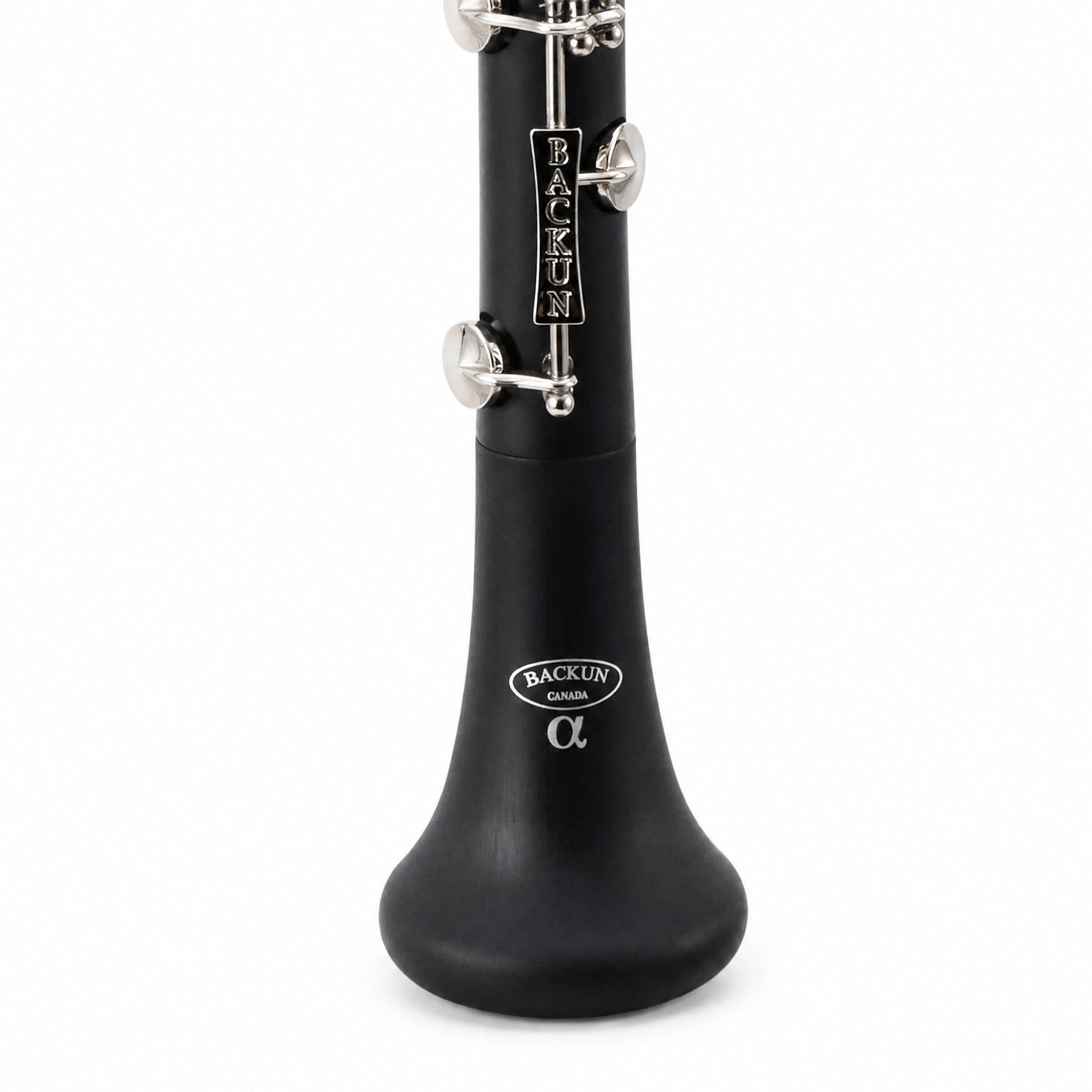 Backun BCLBALPHA-NK 'Alpha' Student Bb Clarinet with Nickel-Plated Keys
