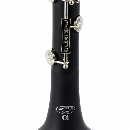 Backun BCLBALPHA-NK 'Alpha' Student Bb Clarinet with Nickel-Plated Keys