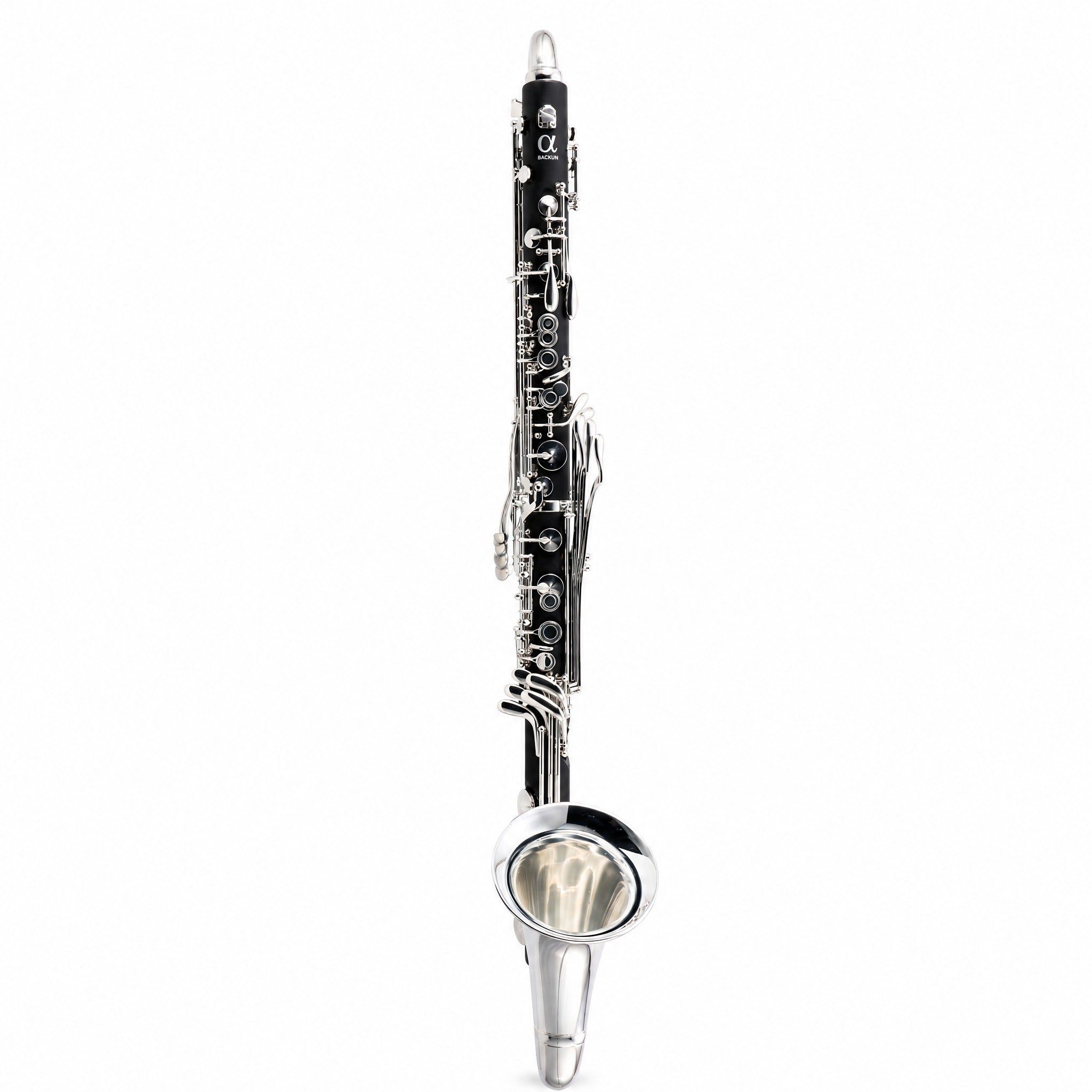 Backun BCLBBALPHA-E-SKZ 'Alpha' Bass Clarinet with Range to Low Eb