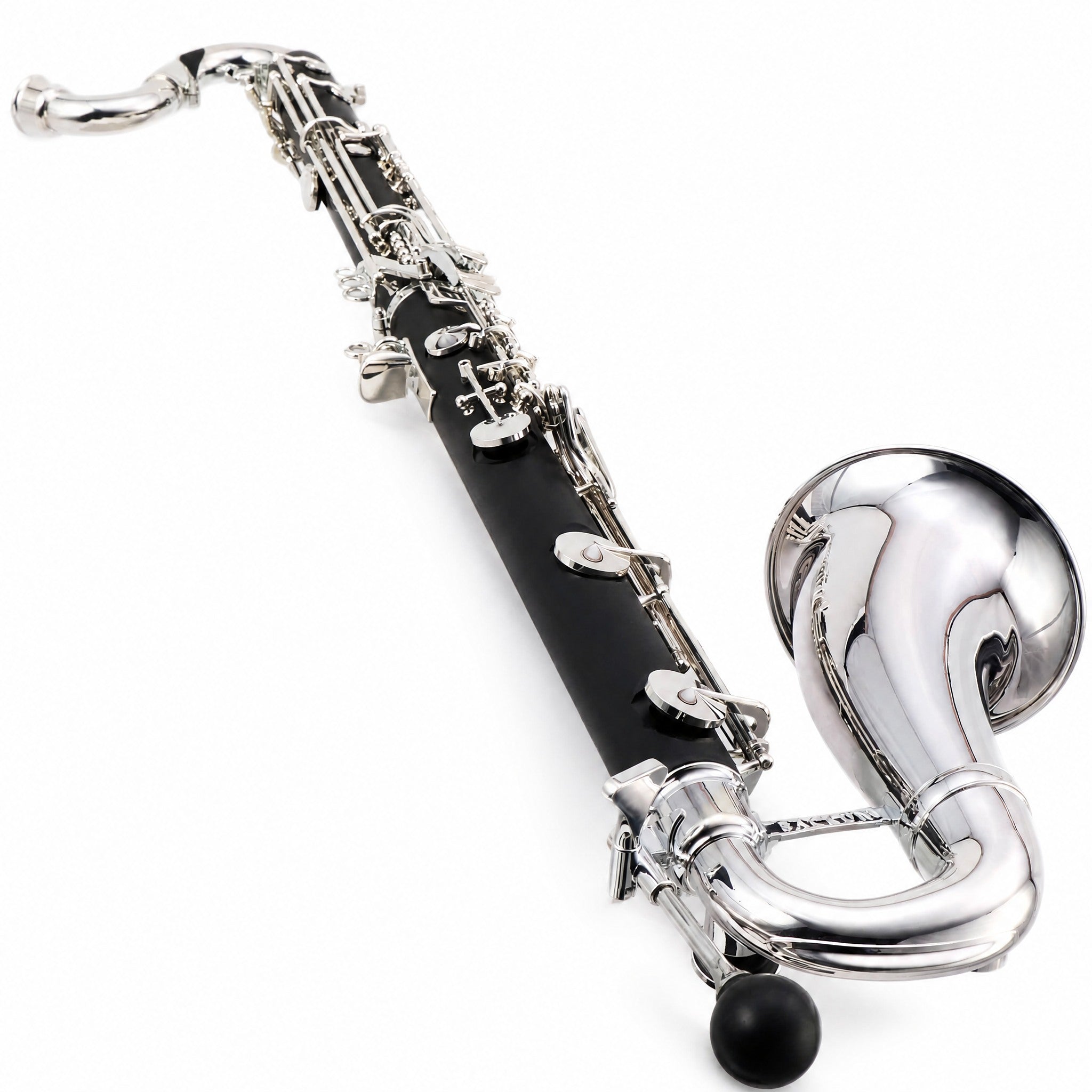 Backun BCLBBALPHA-E-SKZ 'Alpha' Bass Clarinet with Range to Low Eb