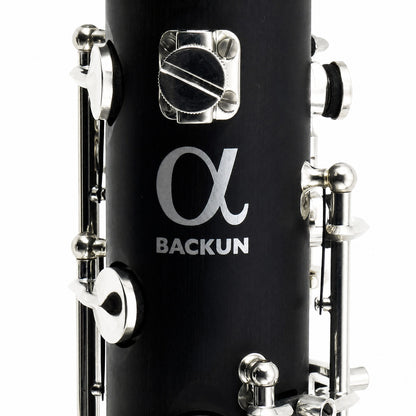 Backun BCLBBALPHA-E-NK 'Alpha' Bb Bass Clarinet with Range to Low Eb