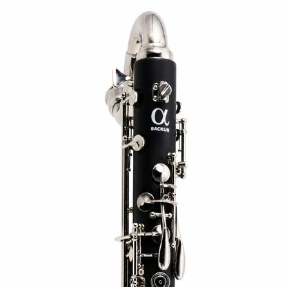 Backun BCLBBALPHA-E-NK 'Alpha' Bb Bass Clarinet with Range to Low Eb