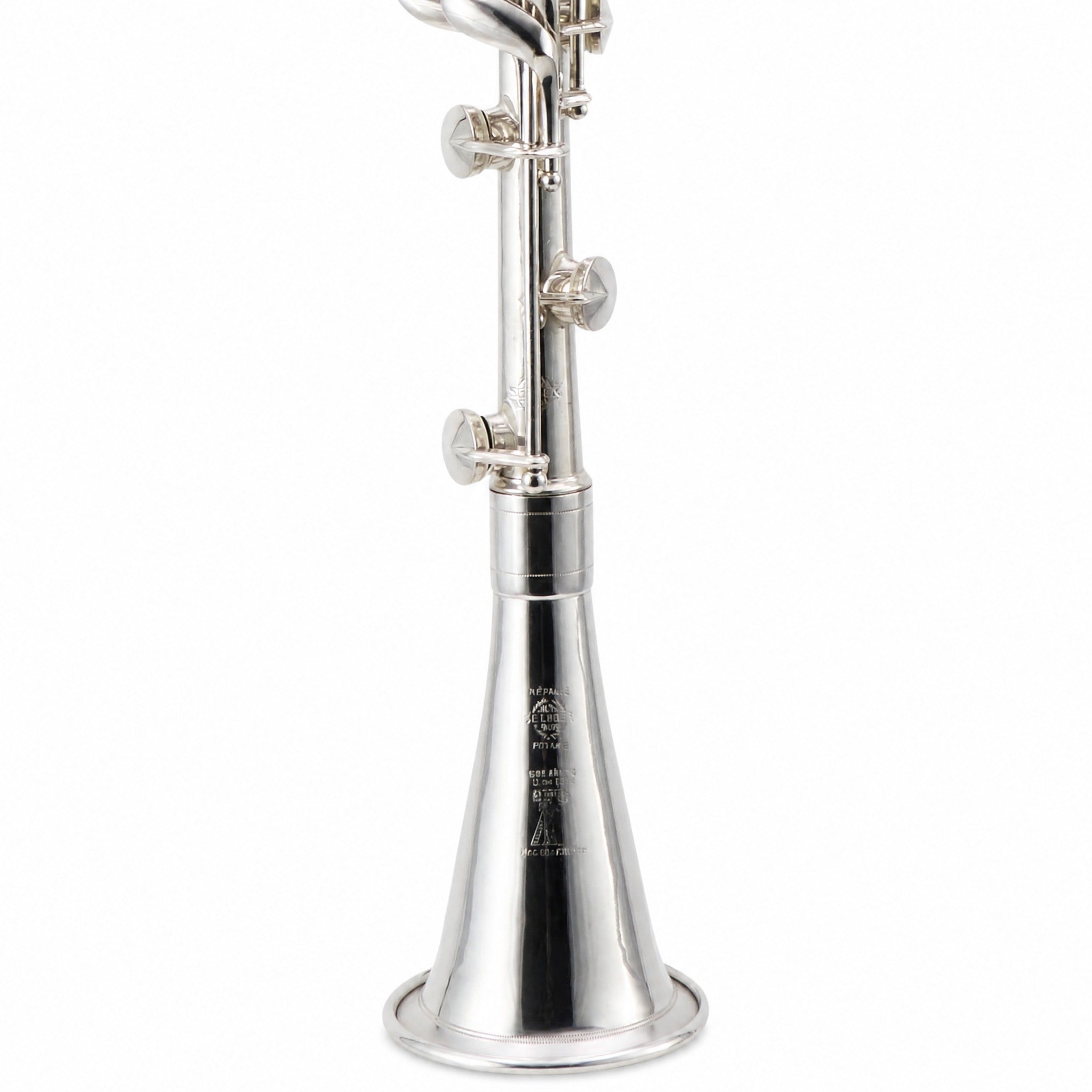 Selmer Paris Professional Metal Bb Clarinet in Silver Plate