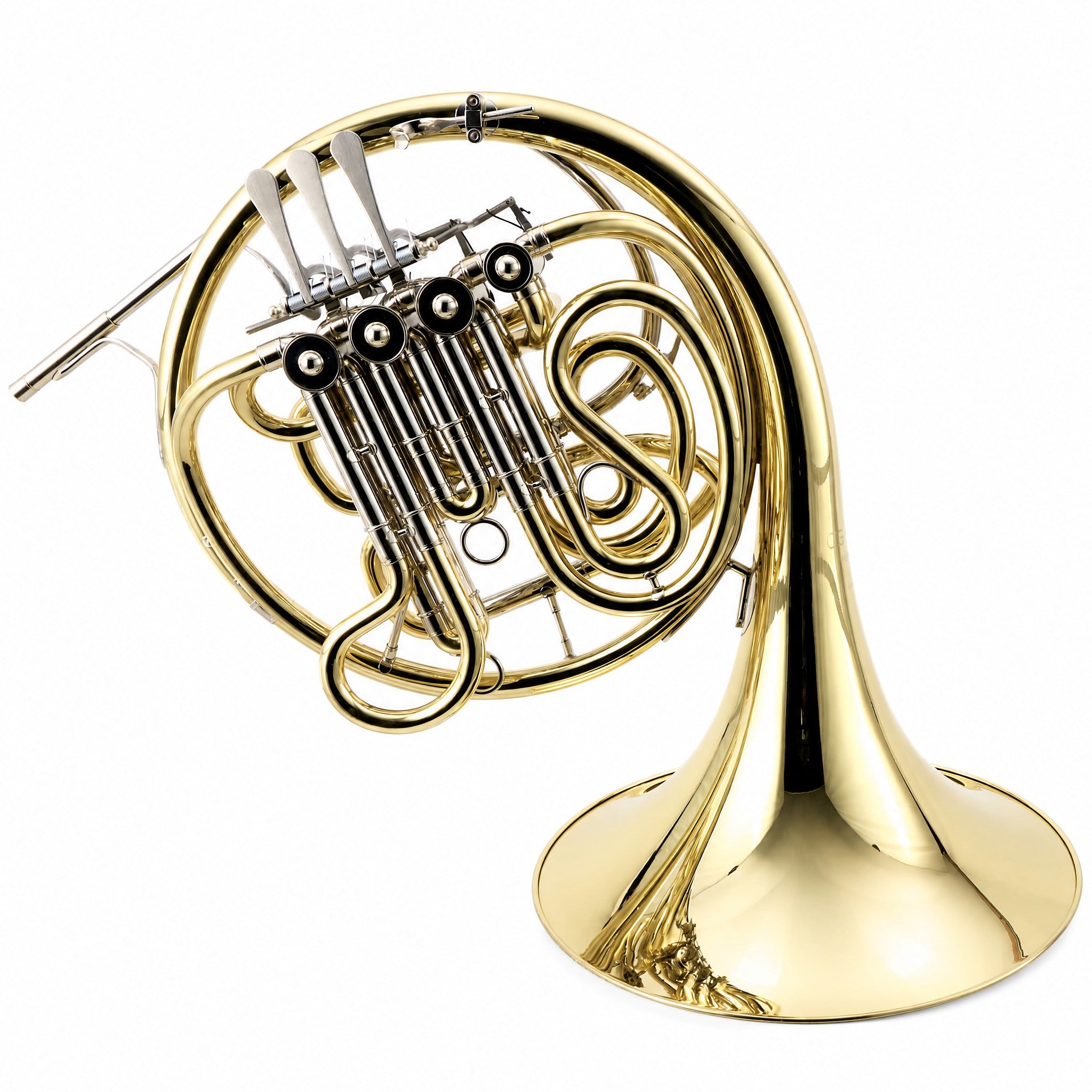C.G. Conn 11DN Professional Double French Horn in Clear Lacquer