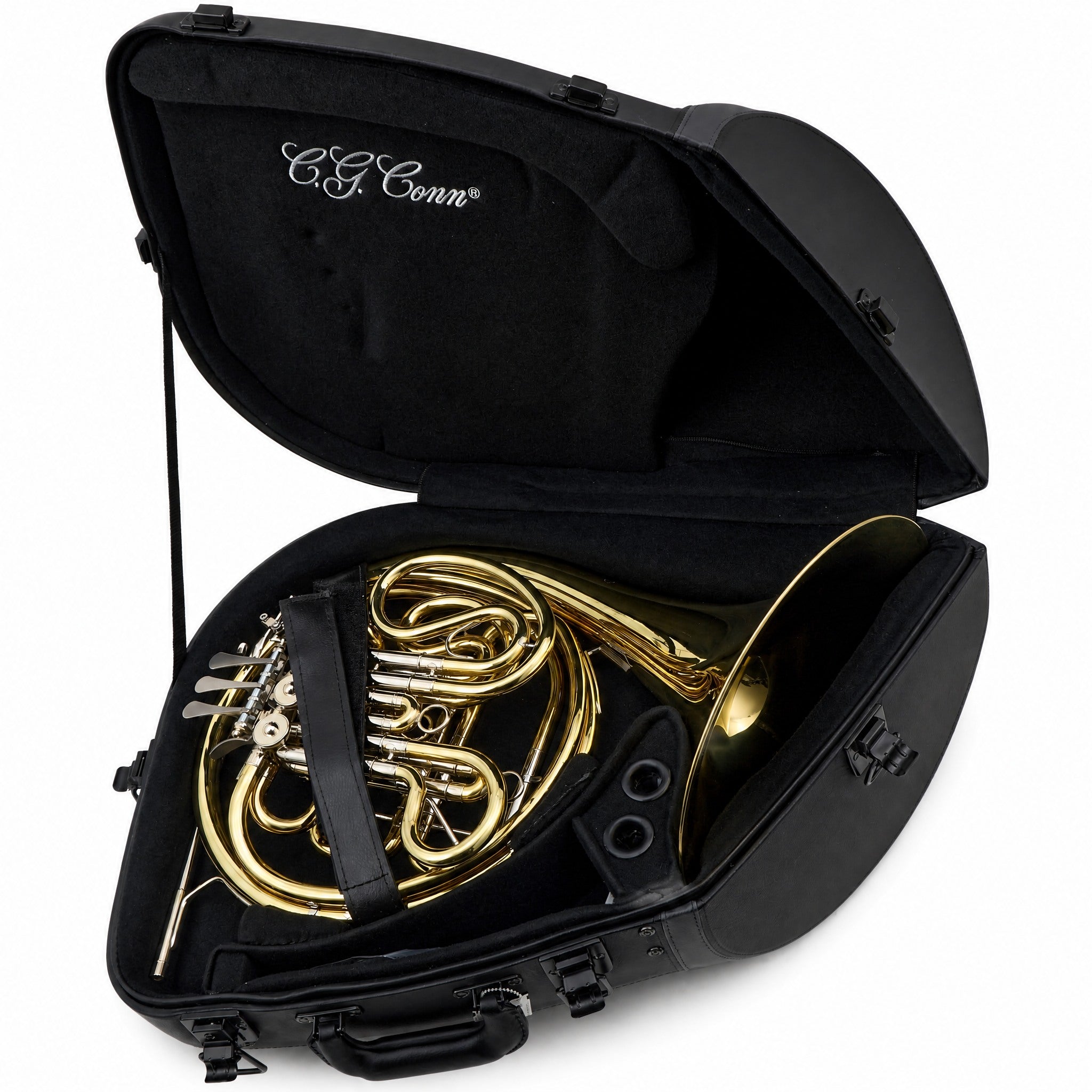C.G. Conn 11DN Professional Double French Horn in Clear Lacquer