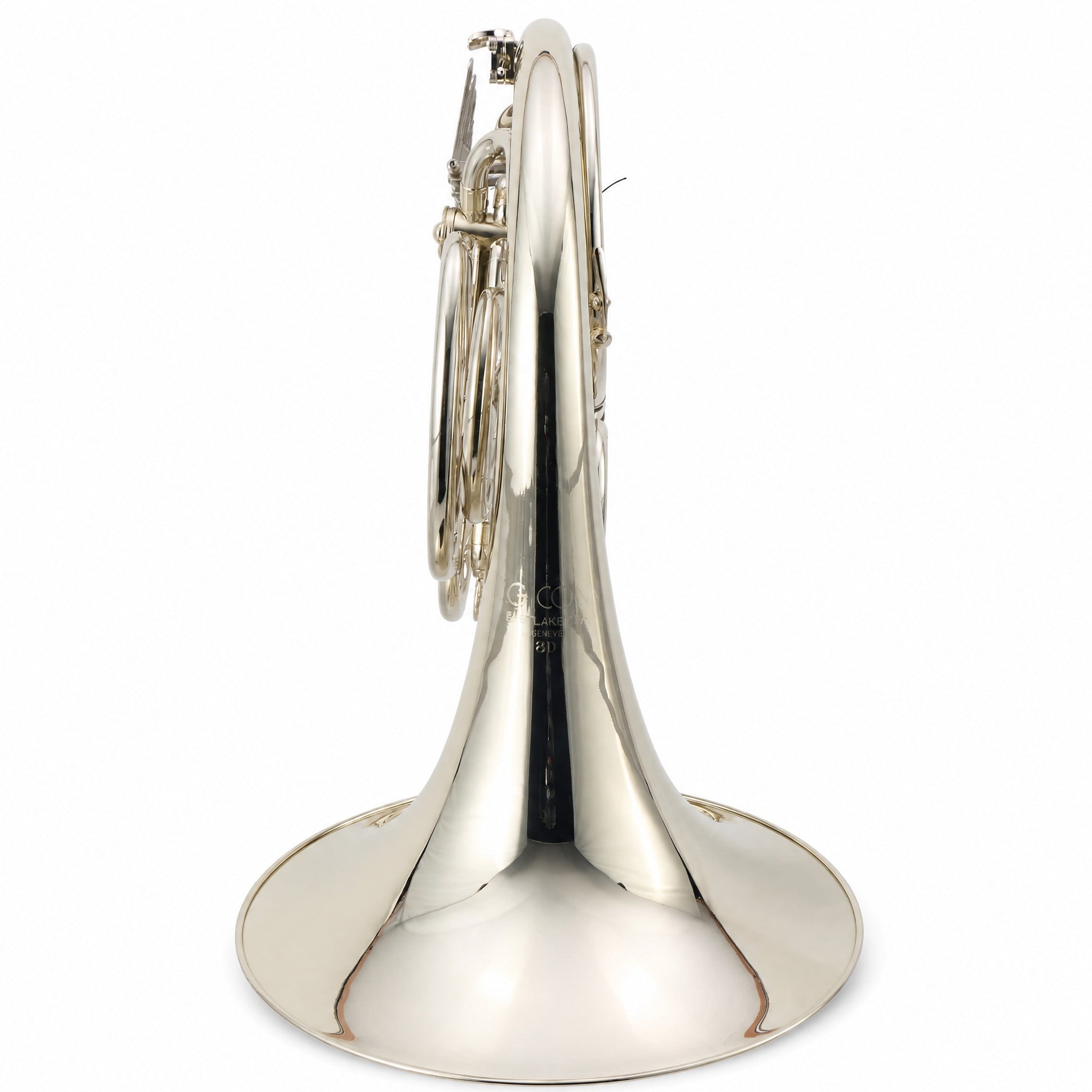 C.G. Conn 8D Professional Double French Horn in Clear Lacquer