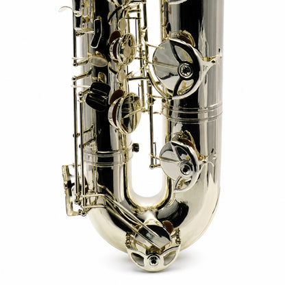 Selmer SBS511S Intermediate Eb Baritone Saxophone in Silver Plate