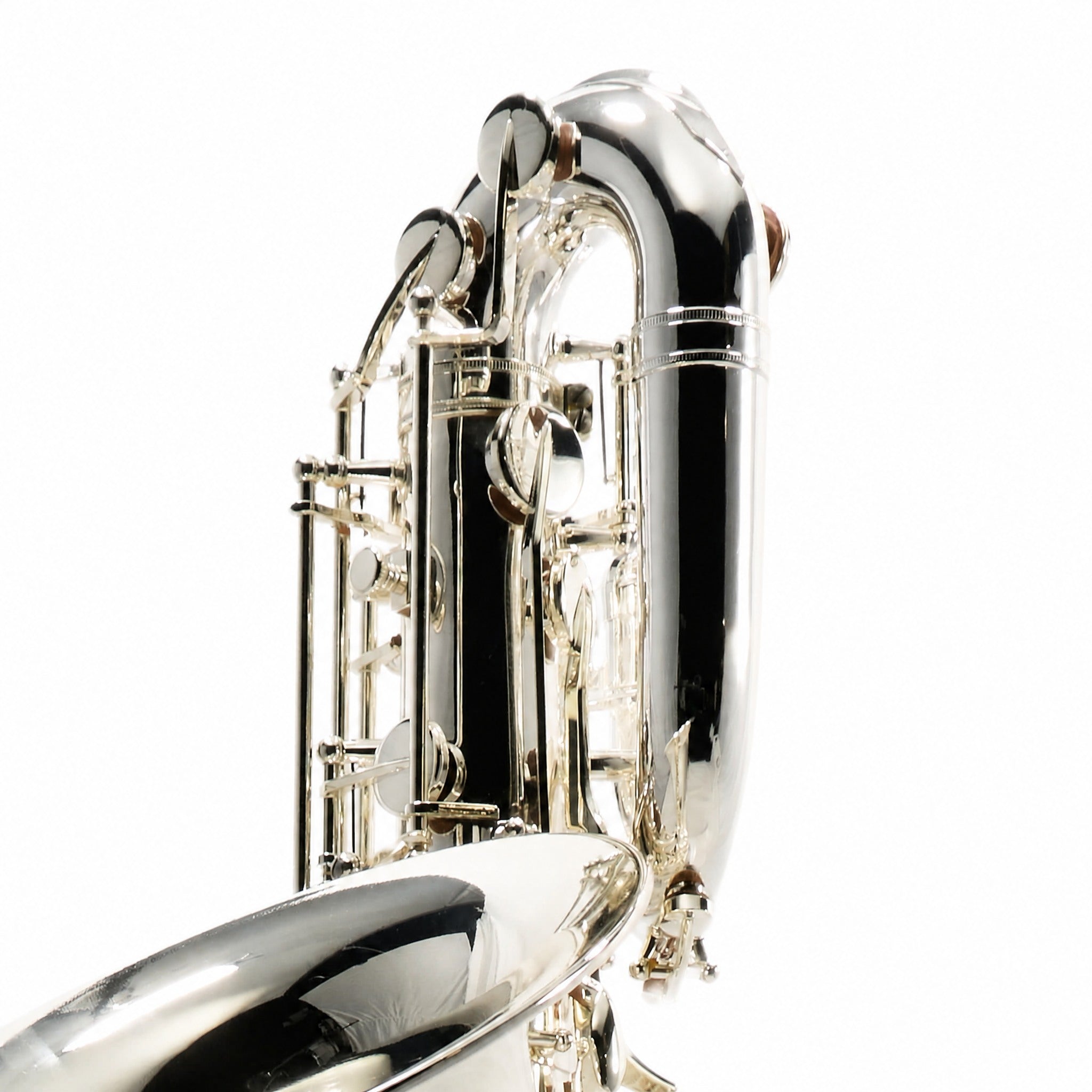 Selmer SBS511S Intermediate Eb Baritone Saxophone in Silver Plate