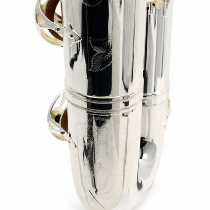 Selmer SBS511S Intermediate Eb Baritone Saxophone in Silver Plate