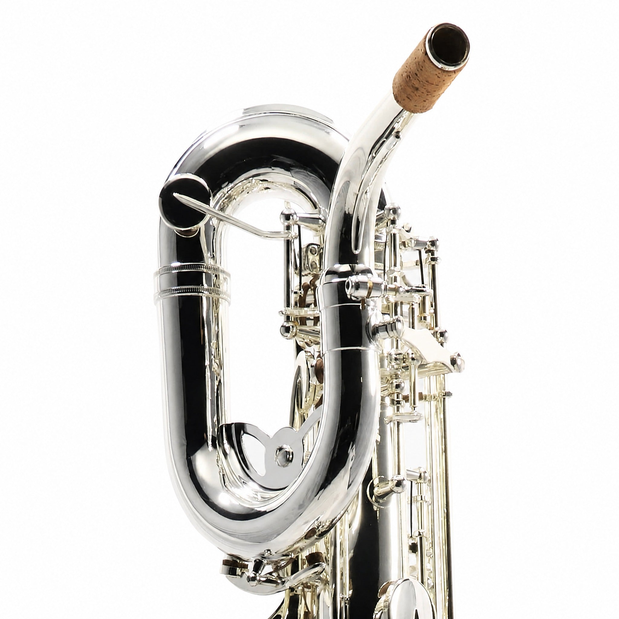 Selmer SBS511S Intermediate Eb Baritone Saxophone in Silver Plate