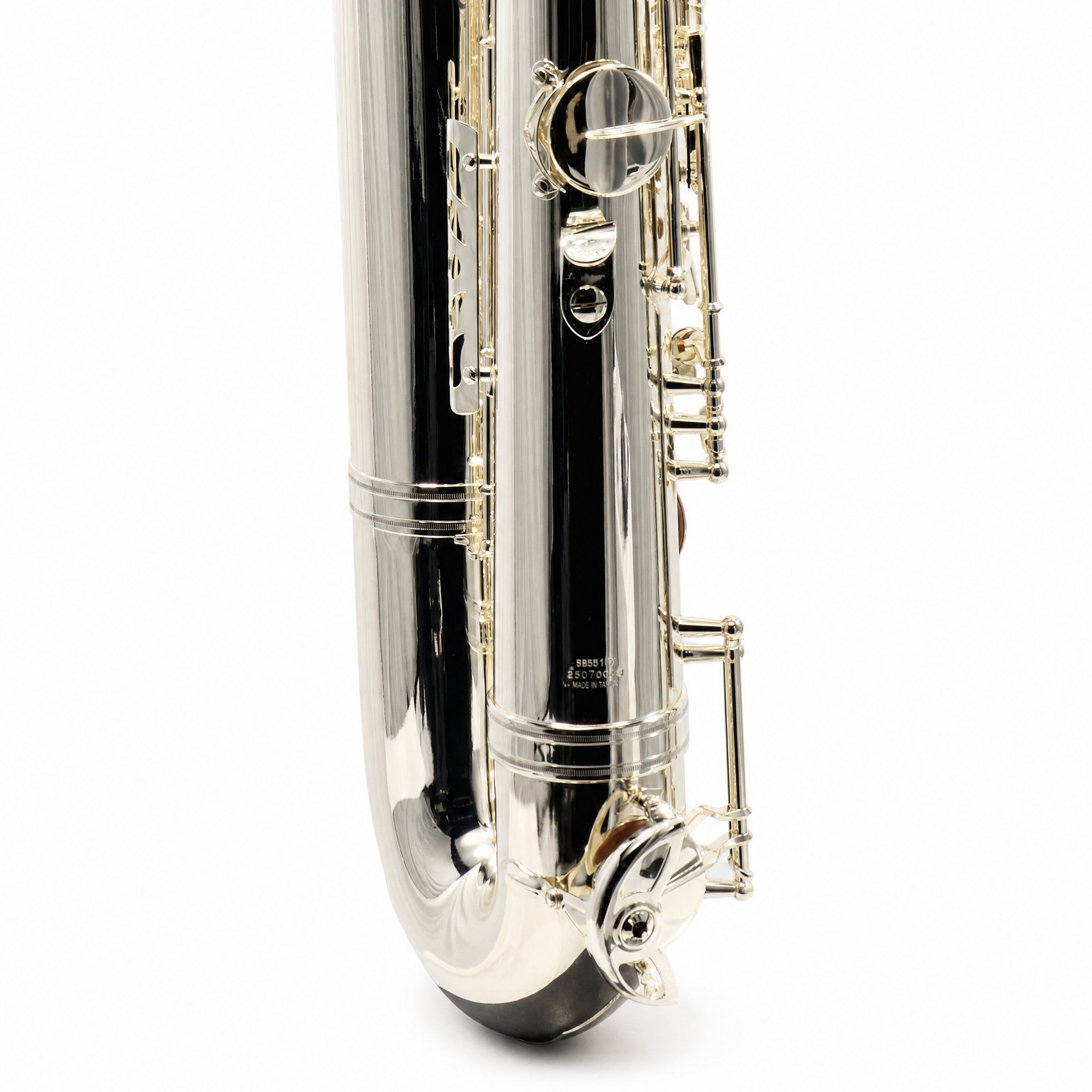 Selmer SBS511S Intermediate Eb Baritone Saxophone in Silver Plate