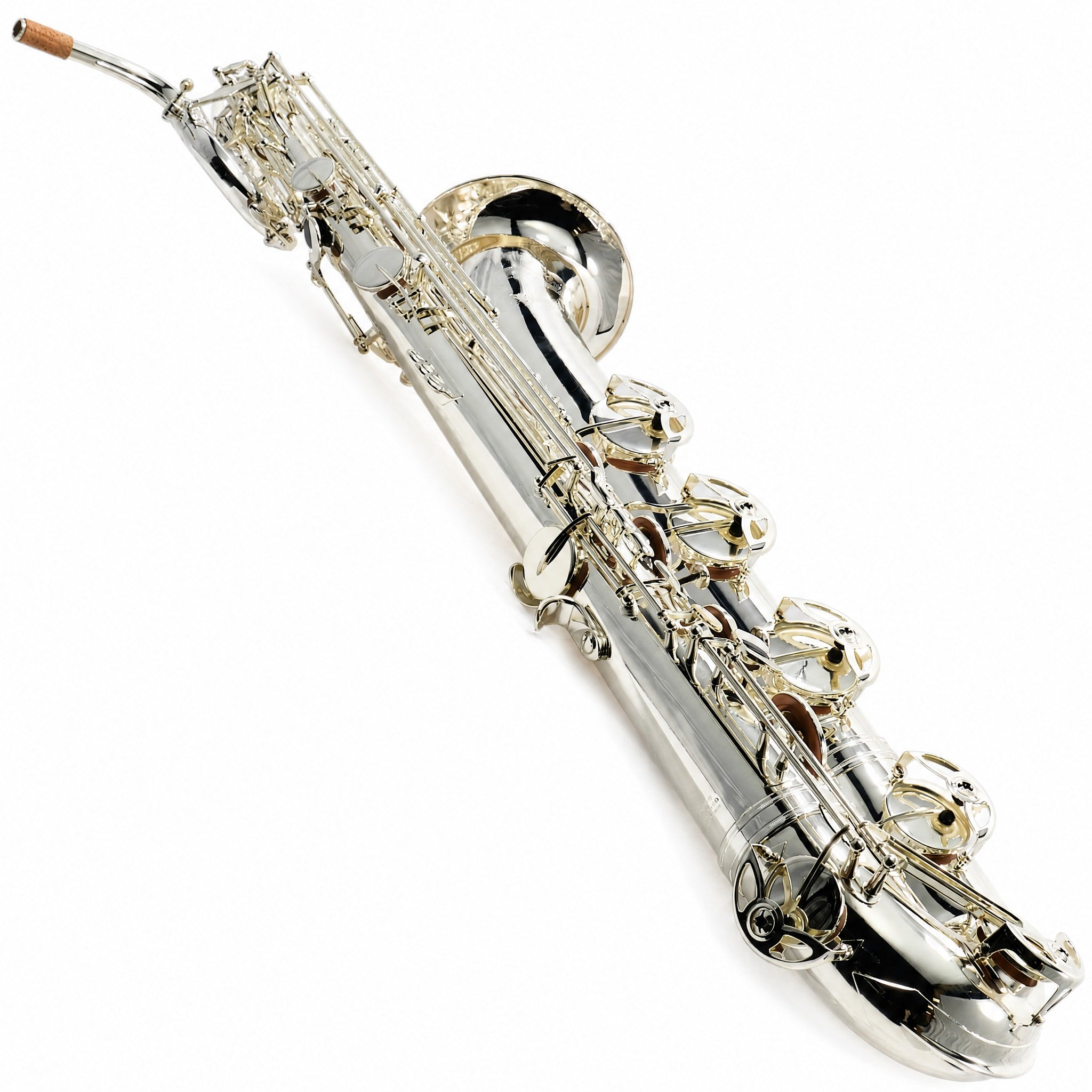 Selmer SBS511S Intermediate Eb Baritone Saxophone in Silver Plate
