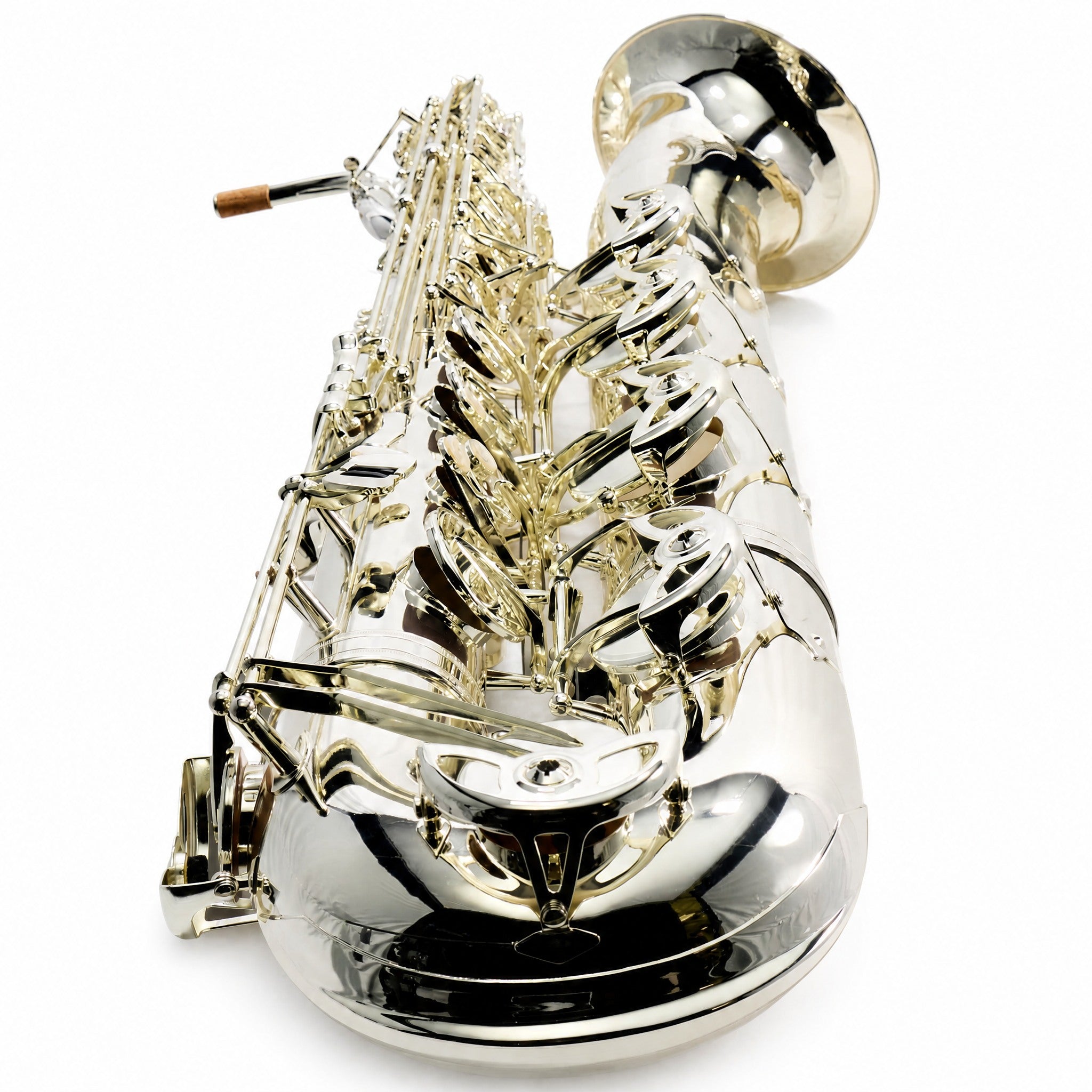 Selmer SBS511S Intermediate Eb Baritone Saxophone in Silver Plate