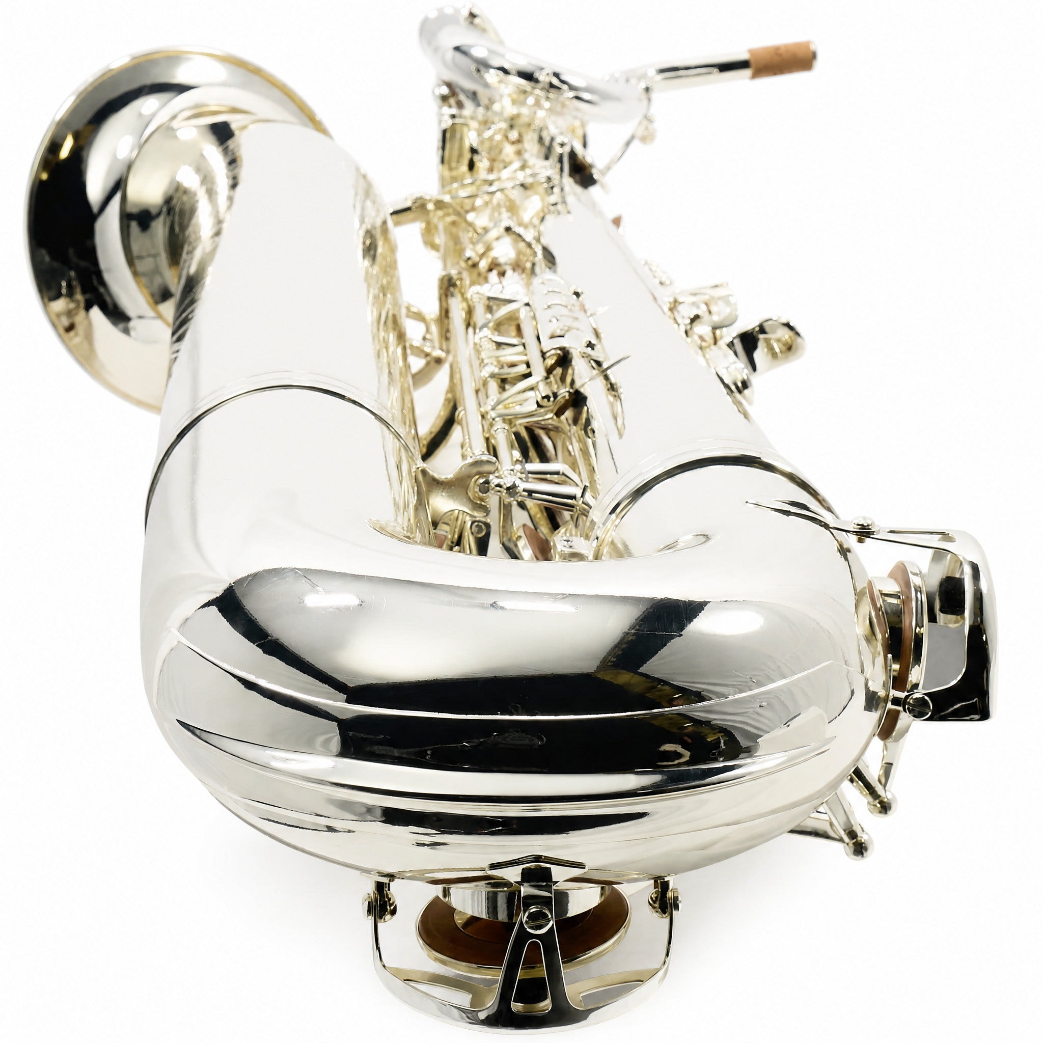 Selmer SBS511S Intermediate Eb Baritone Saxophone in Silver Plate