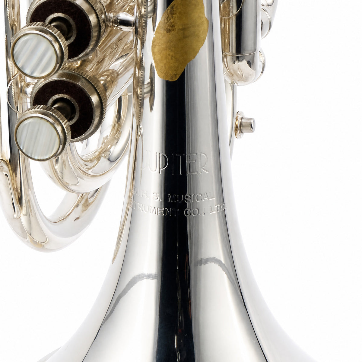 Jupiter JPT-416 Bb Pocket Trumpet in Silver Plate