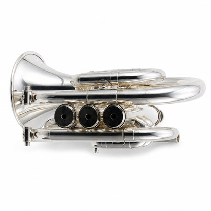 Jupiter JPT-416 Bb Pocket Trumpet in Silver Plate