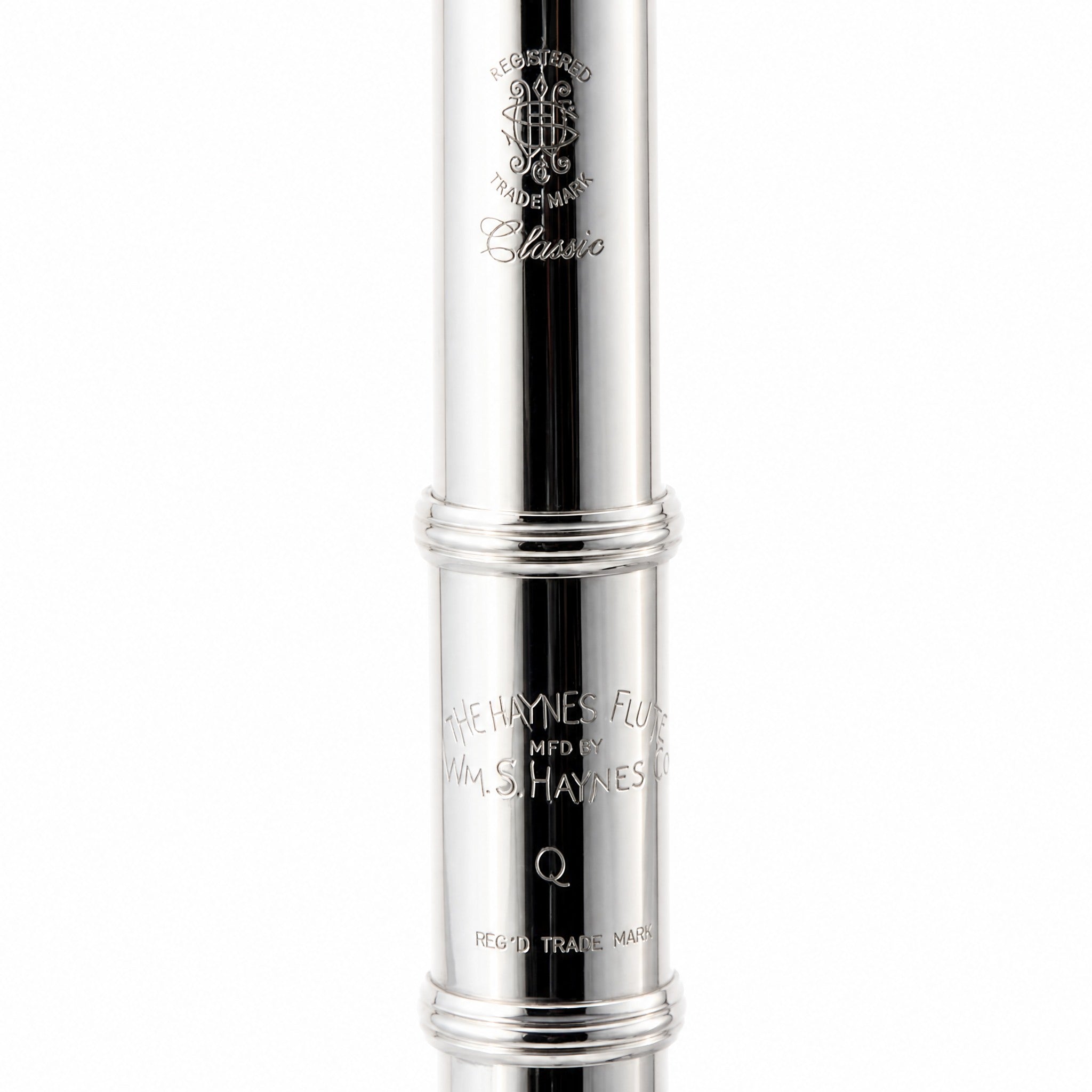 William S. Haynes Q1 Classic Professional Concert Flute in Silver Plate