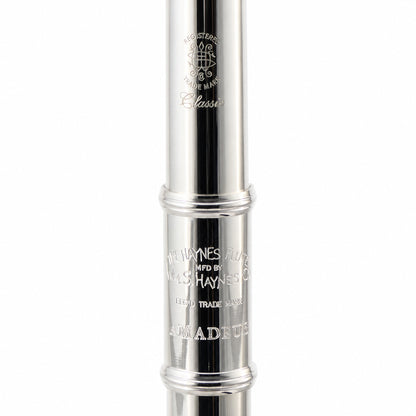 William S. Haynes AF680SE-BO 'Amadeus' Intermediate Flute in Silver Plate