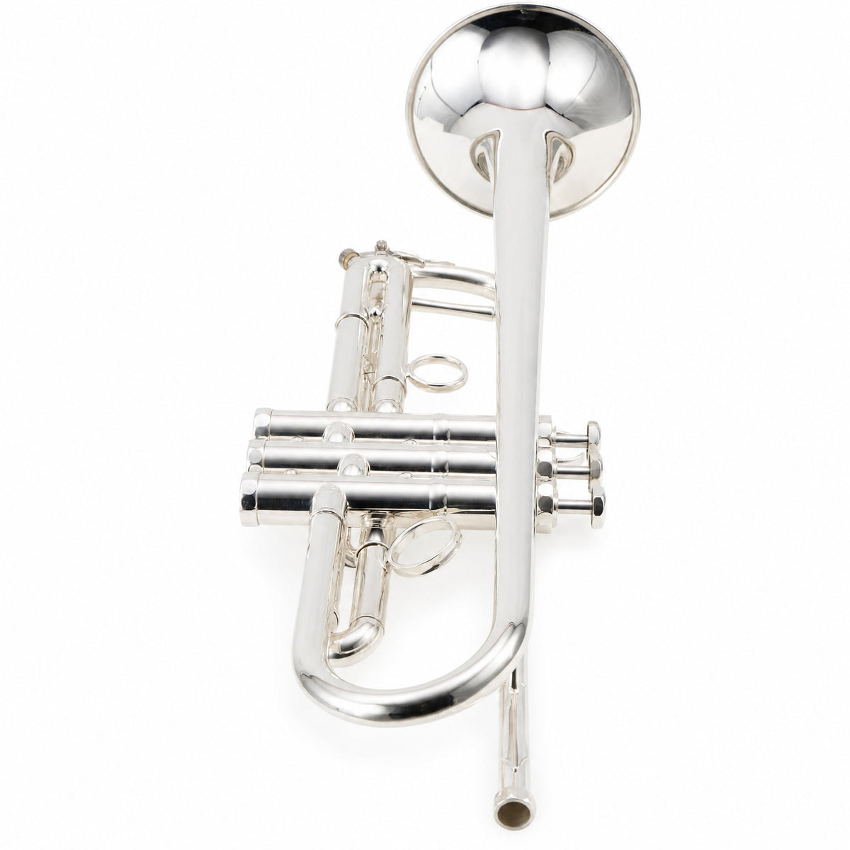 Schagerl JM1-S James Morrison Professional Bb Trumpet in Silver Plate SN 10711