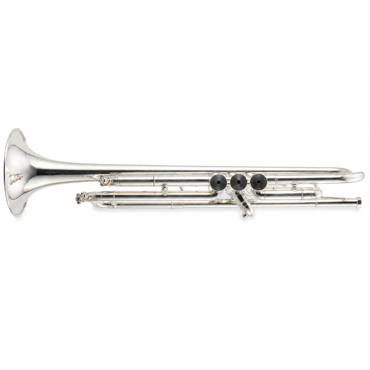 Schagerl JM1-S James Morrison Professional Bb Trumpet in Silver Plate SN 10711