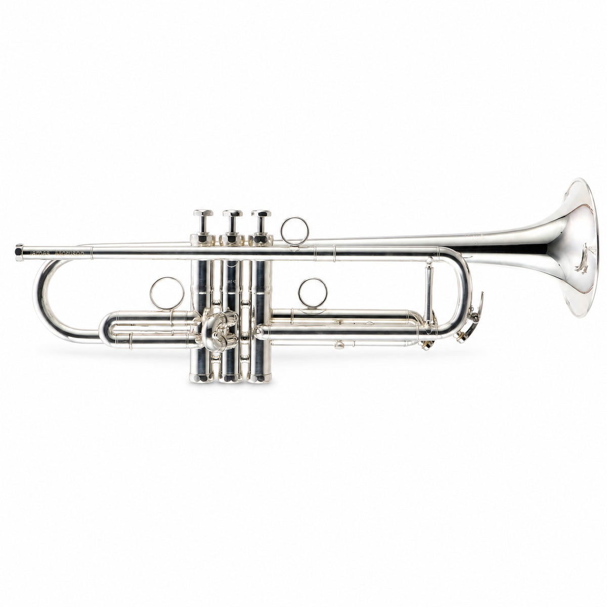 Schagerl JM1-S James Morrison Professional Bb Trumpet in Silver Plate SN 10711