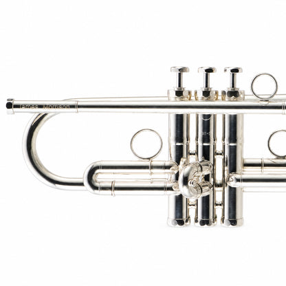 Schagerl JM1-S James Morrison Professional Bb Trumpet in Silver Plate SN 10711