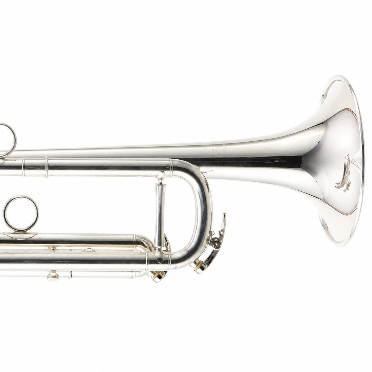 Schagerl JM1-S James Morrison Professional Bb Trumpet in Silver Plate SN 10711