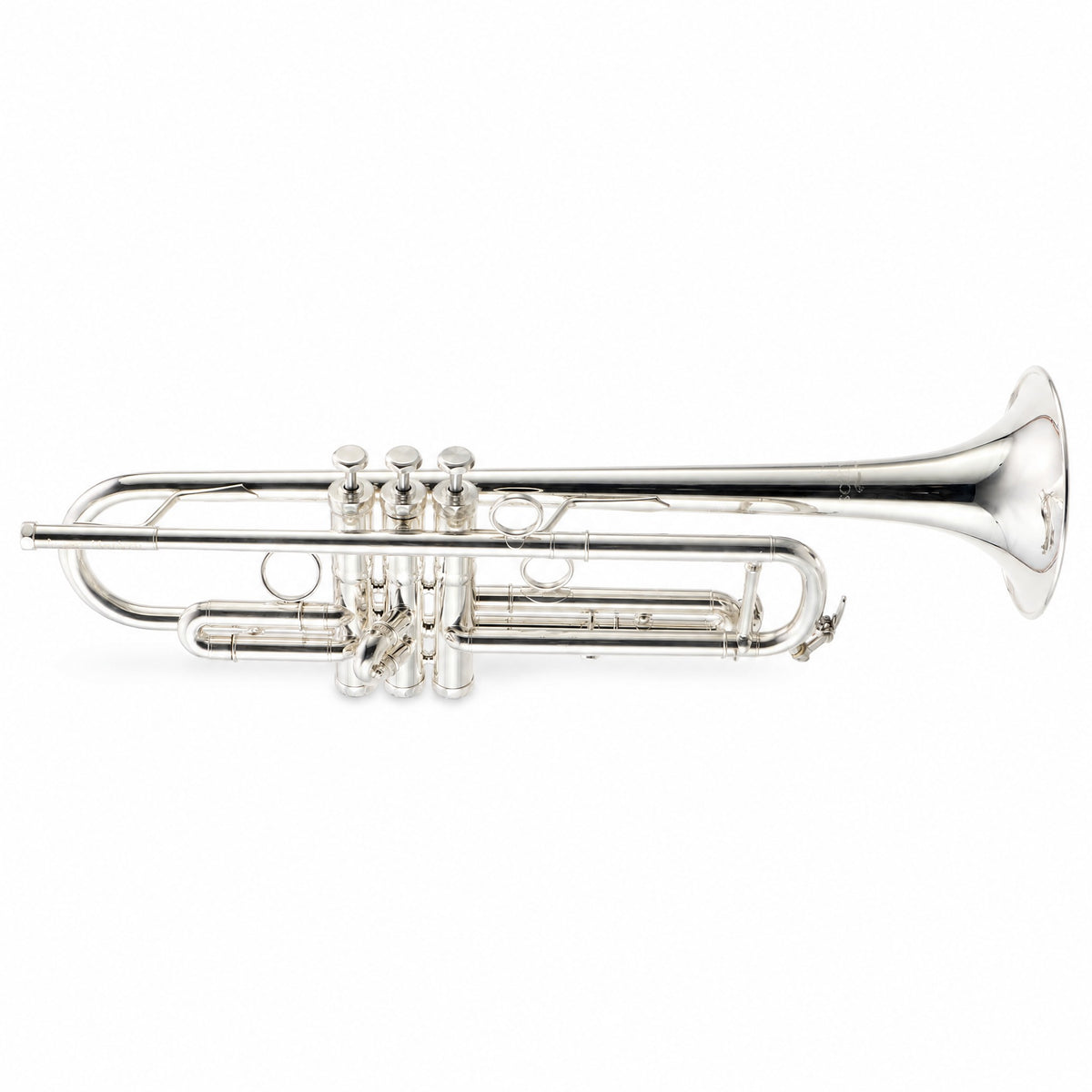 Schagerl JM1-S James Morrison Professional Bb Trumpet in Silver Plate SN 10711