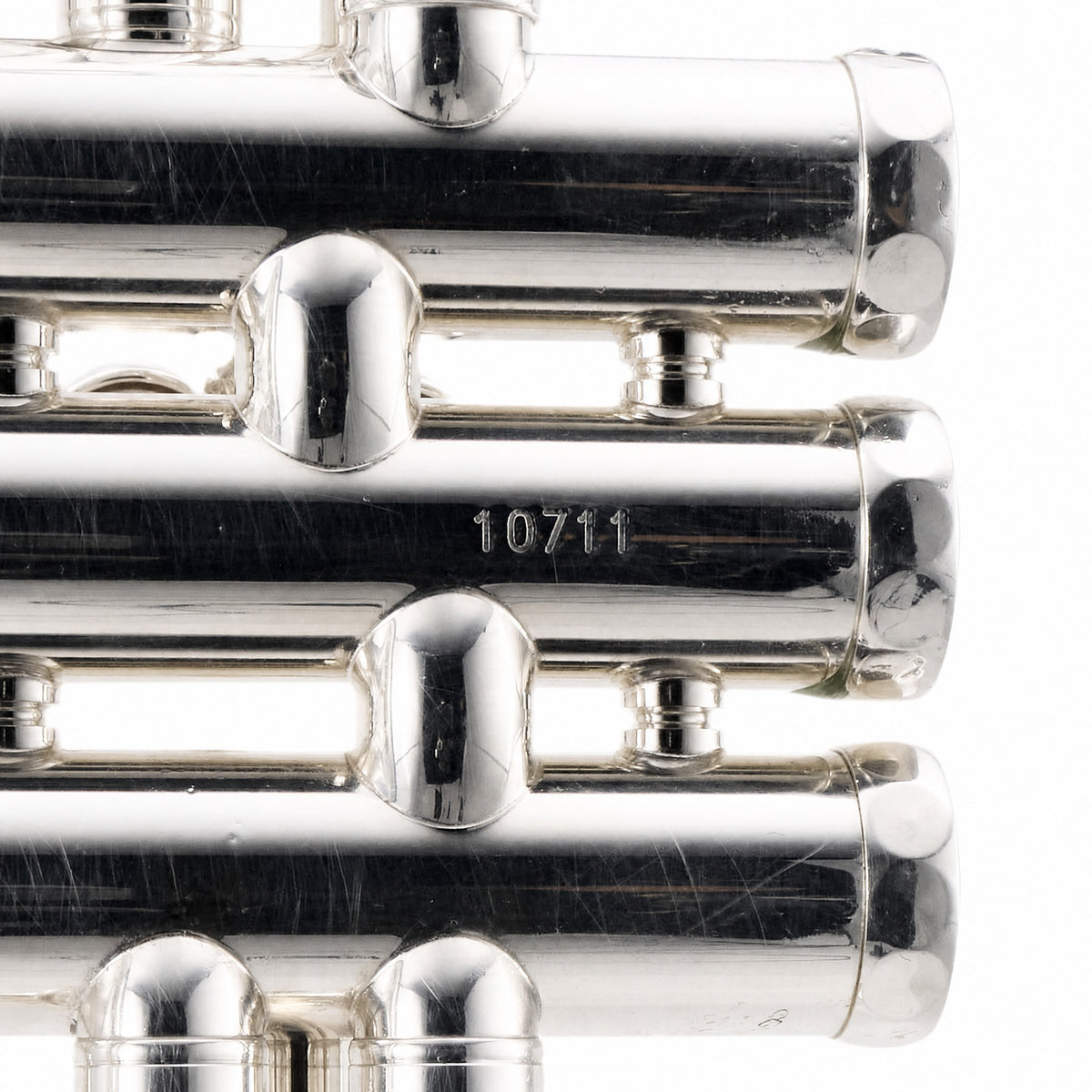 Schagerl JM1-S James Morrison Professional Bb Trumpet in Silver Plate SN 10711