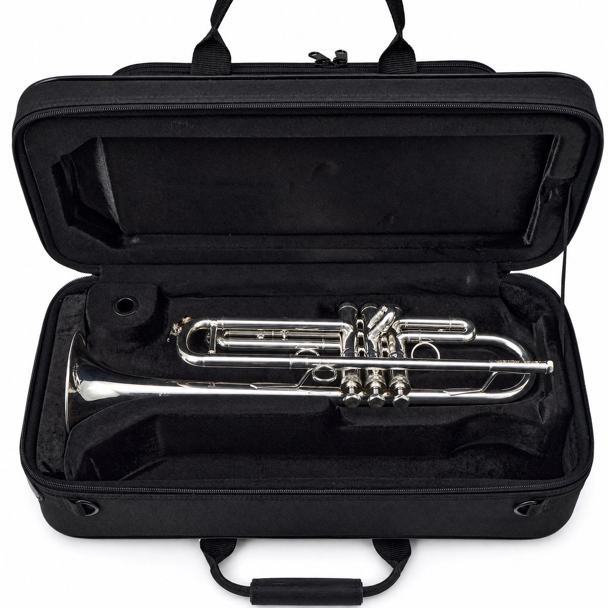 Schagerl JM1-S James Morrison Professional Bb Trumpet in Silver Plate SN 10711