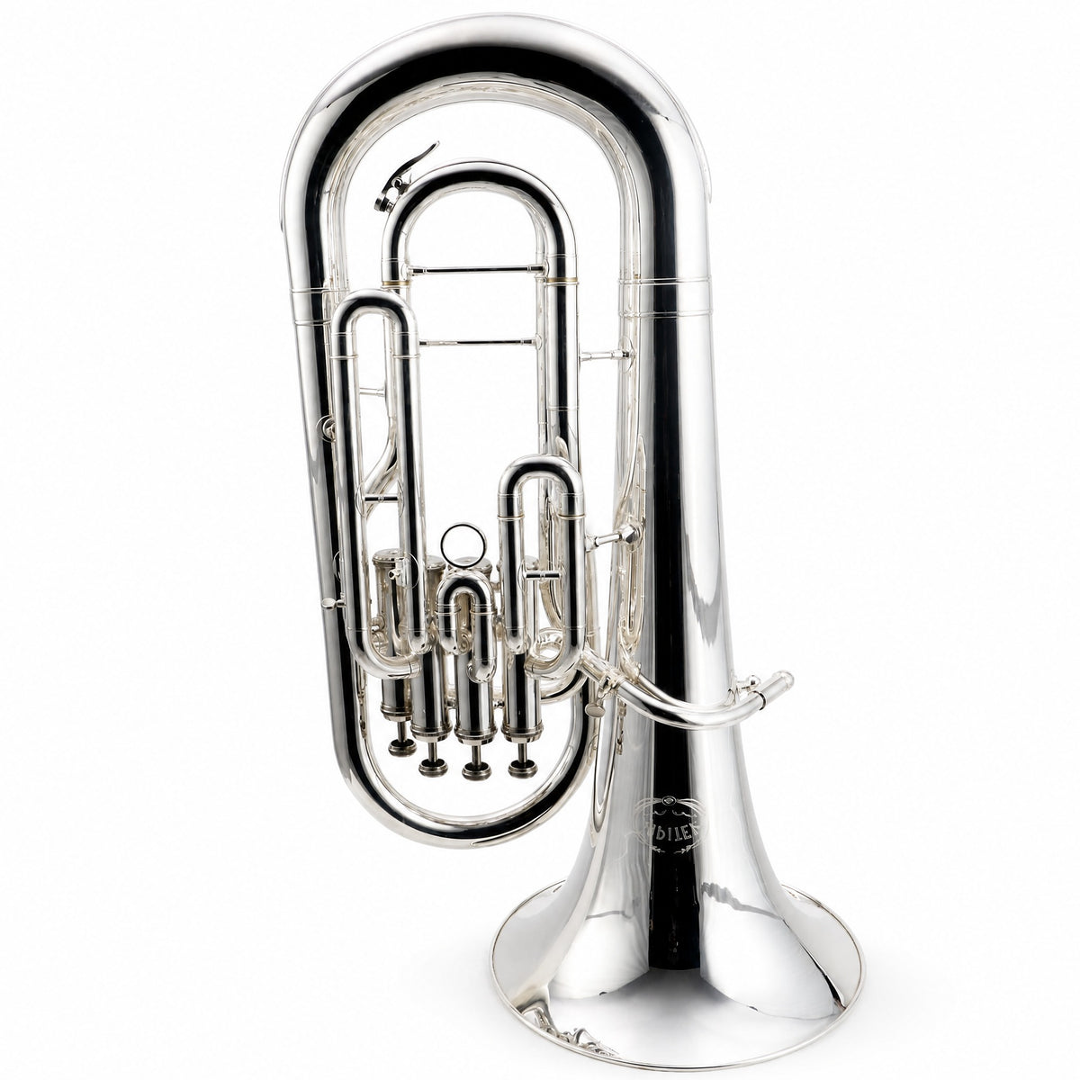 Jupiter JEP-470S Intermediate Bb Euphonium in Silver Plate