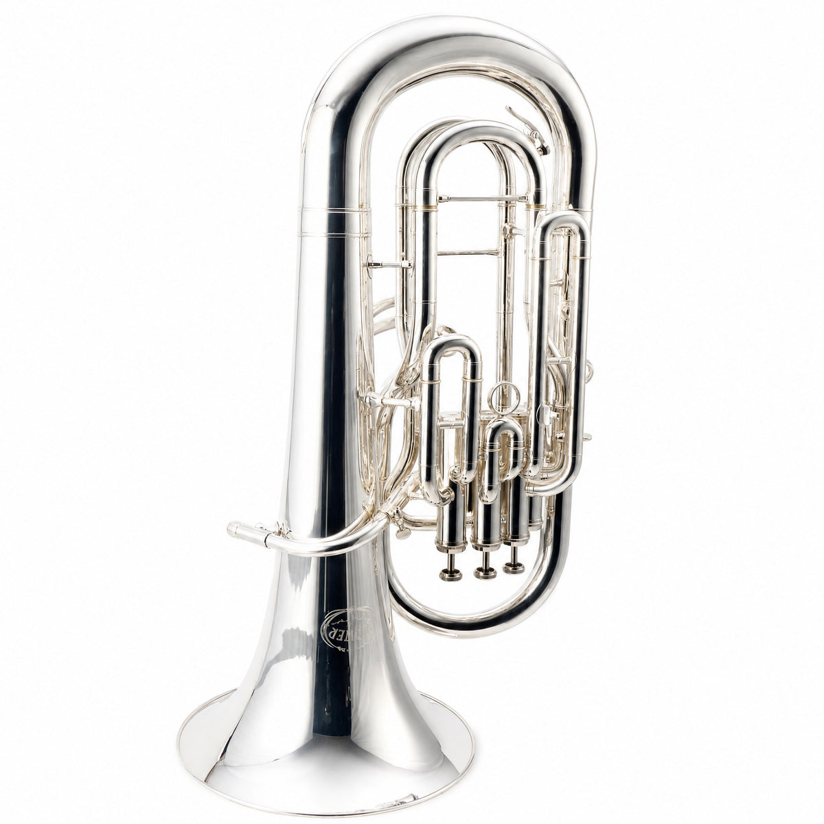 Jupiter JEP-470S Intermediate Bb Euphonium in Silver Plate