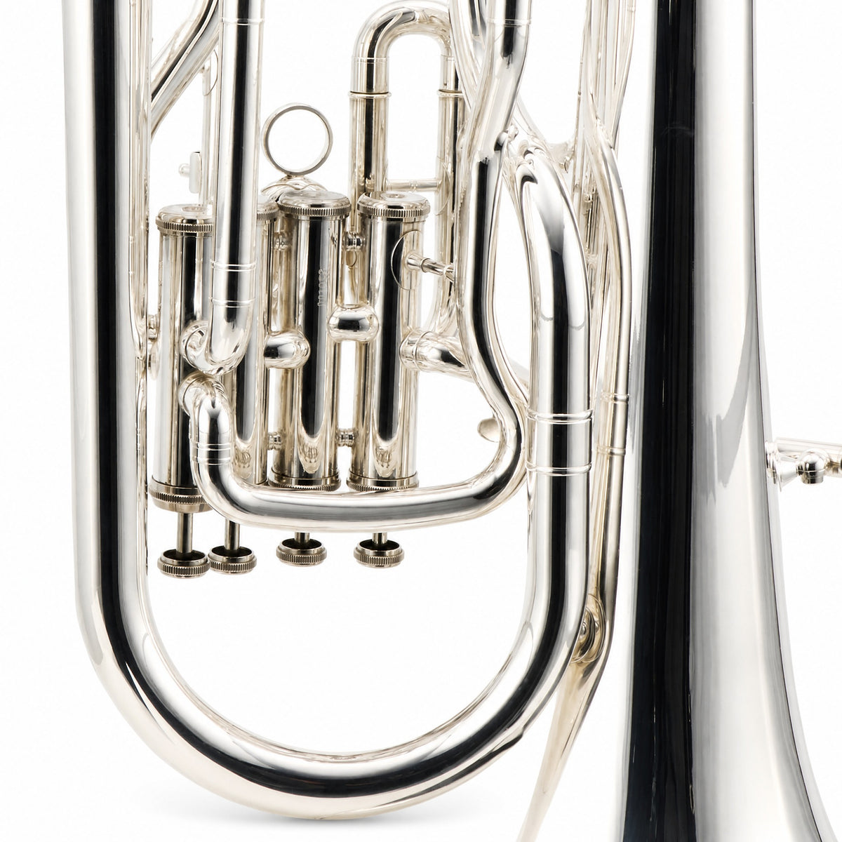 Jupiter JEP-470S Intermediate Bb Euphonium in Silver Plate